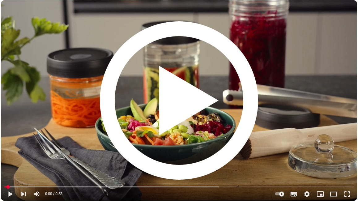 GEFU Fermentier-Set NATIVO, 4-teilig