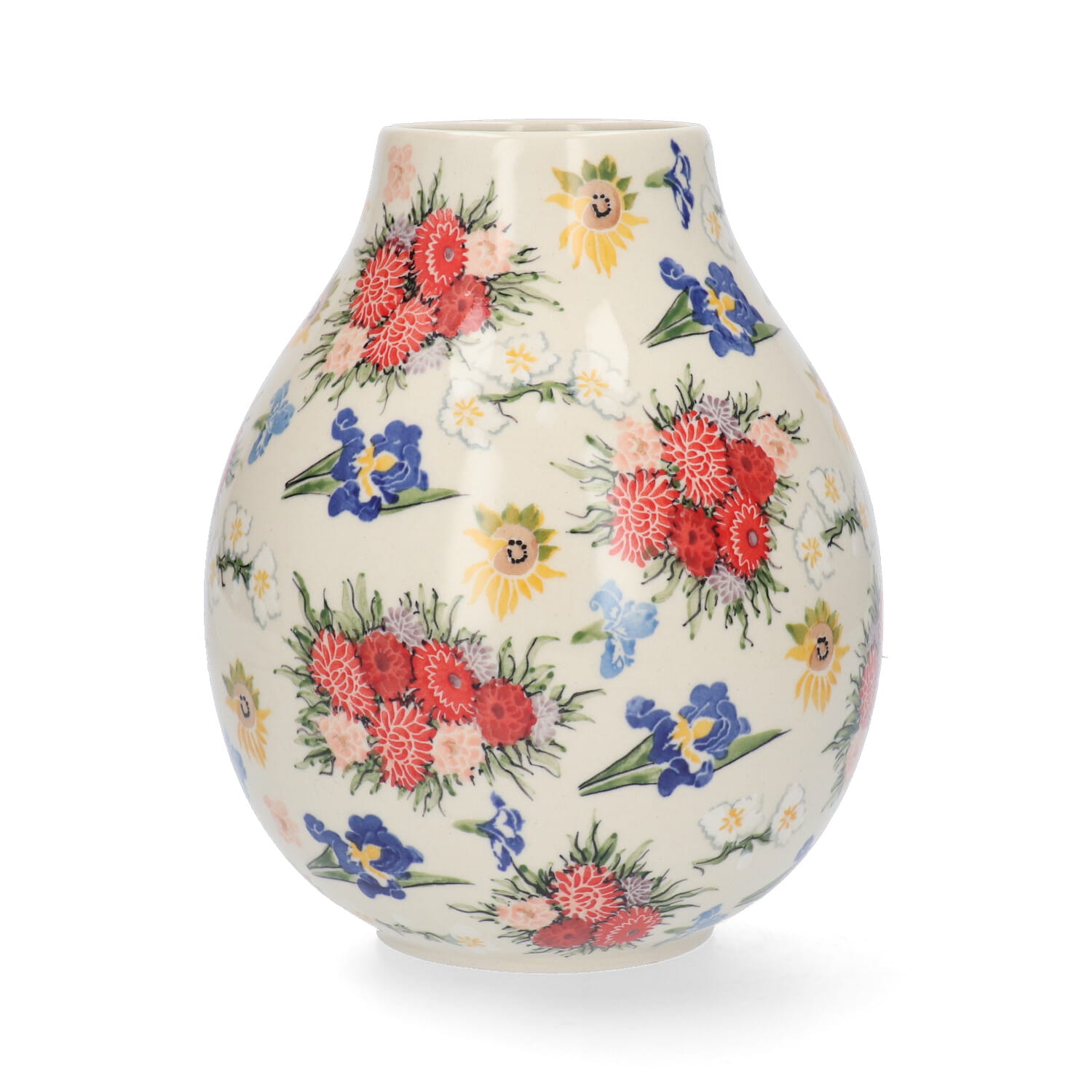 Bunzlau Castle Keramik Vase 4,4 l - van Gogh 50th Anniversary