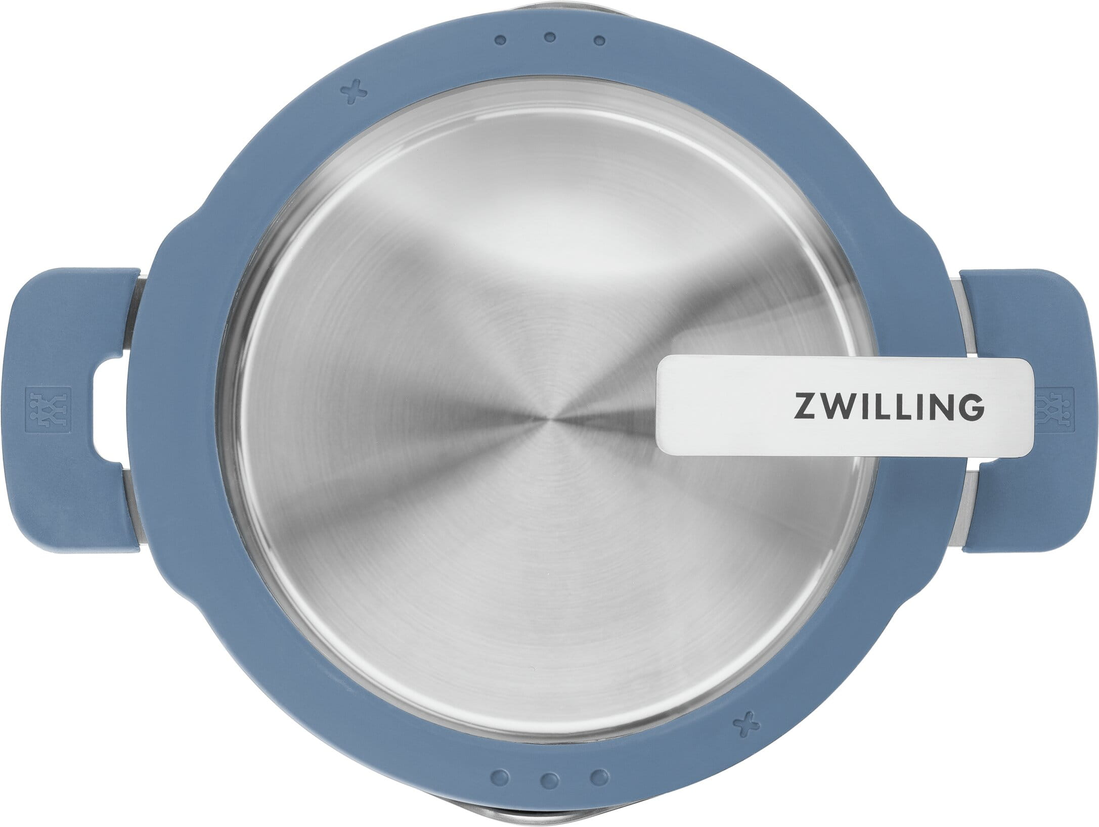 Zwilling Simplify Topfset Edelstahö Taubenblau Detailfoto