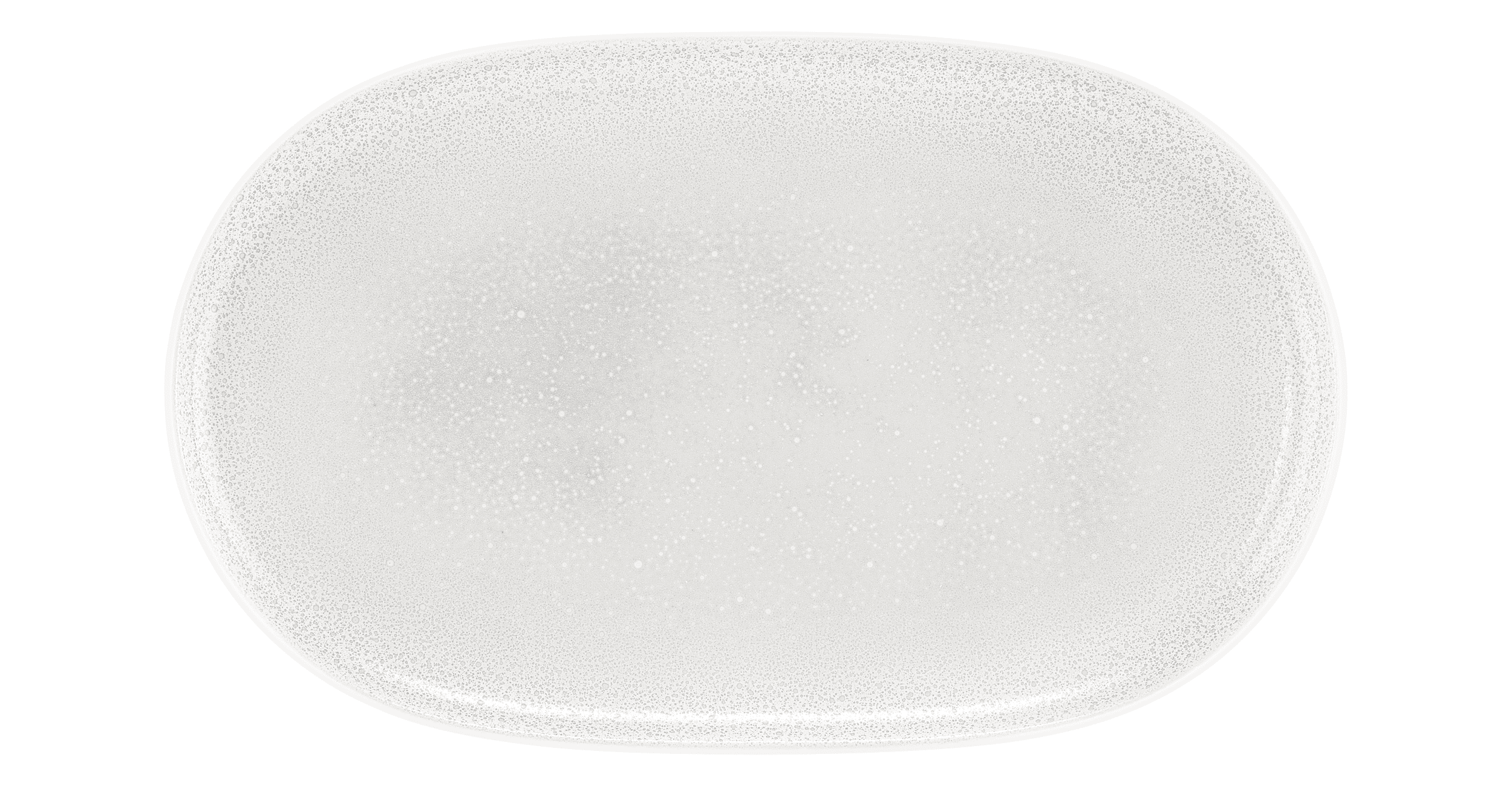 Seltmann Porzellan Sento Home Aura white Teller/Servierplatte oval 33x20 cm