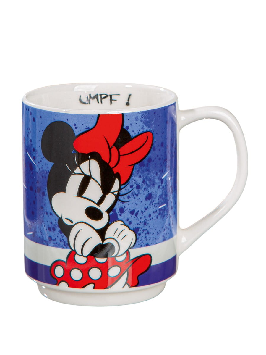 Gilde Disney Porzellan Tasse / Becher, "Minnie I am" lila 350ml