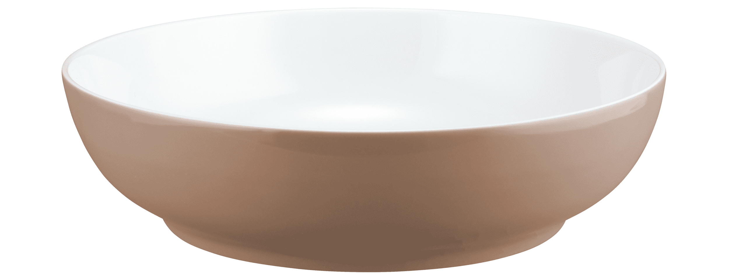 Seltmann Porzellan Liberty Pure Colors cocoa brown Foodbowl 25 cm