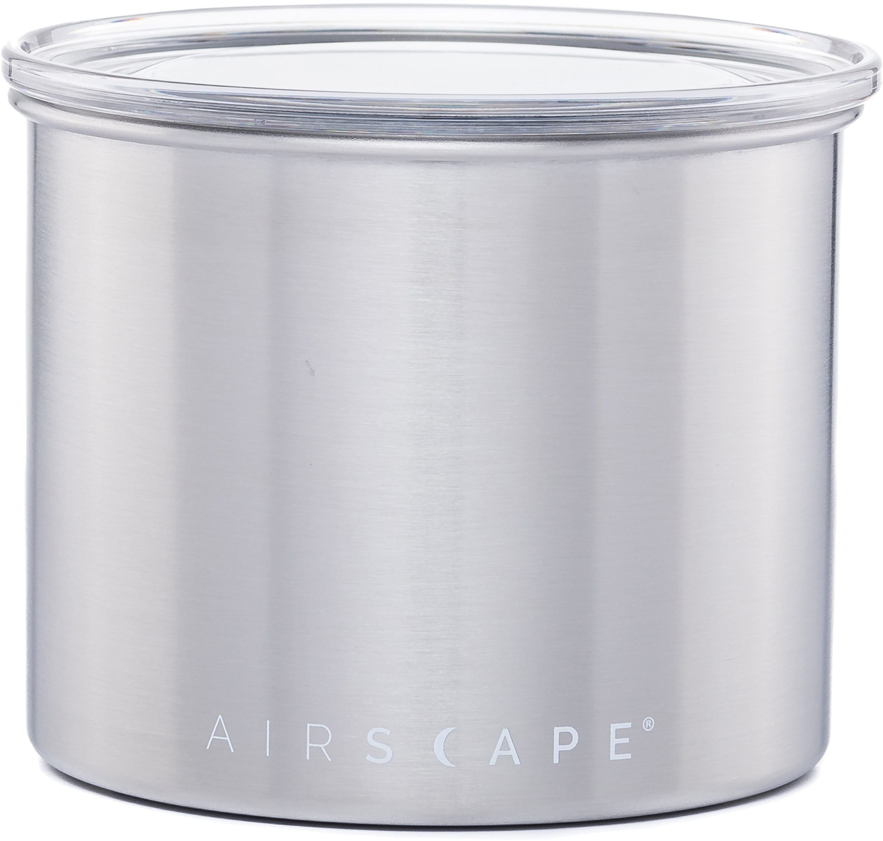 Airscape Edelstahl-Aromabehälter klein, silber gebürstet