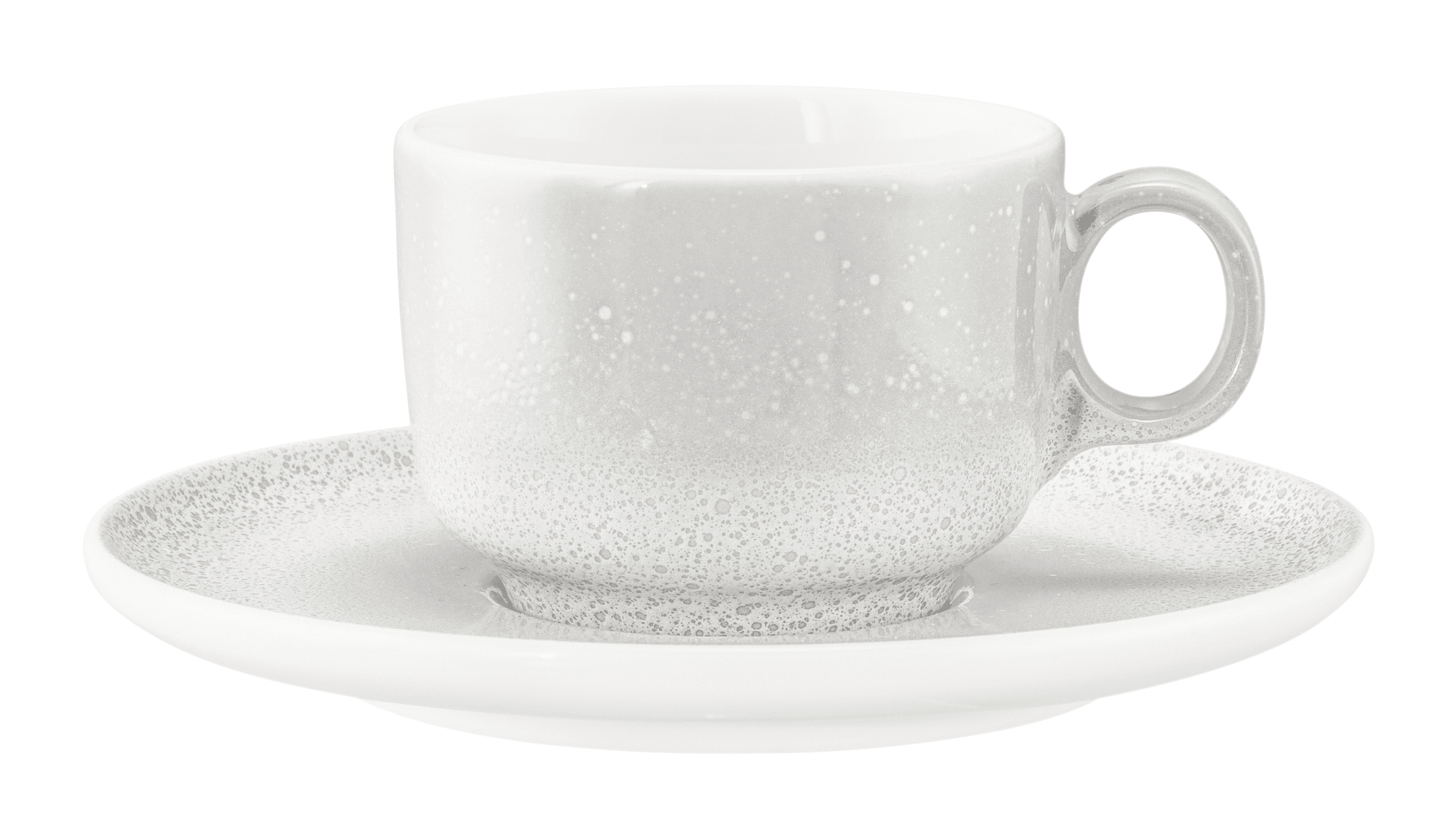 Seltmann Porzellan Sento Home Aura white Cappuccinoobertasse 0,30 l mit Henkel