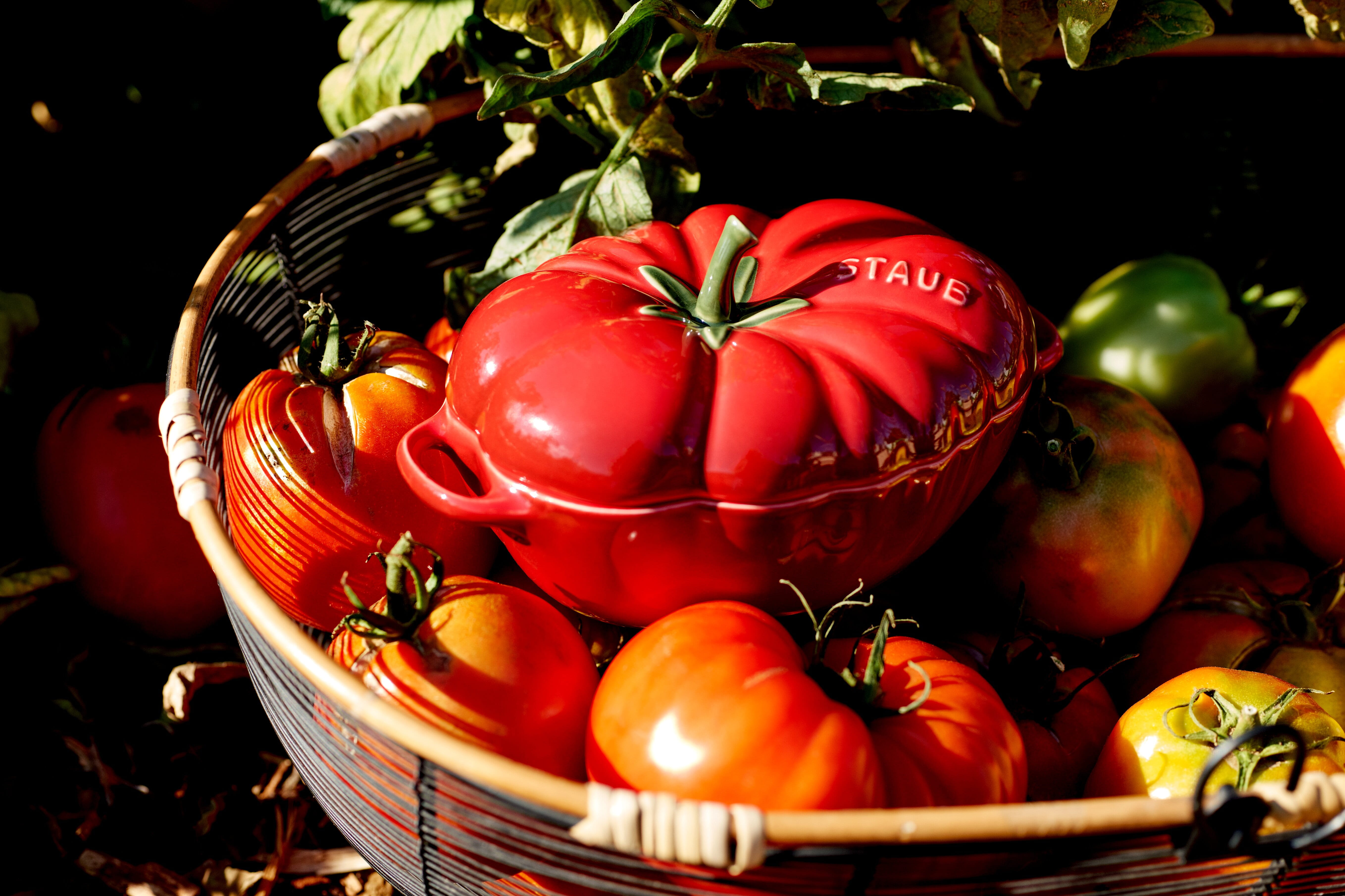 Staub France Keramik Tomaten Cocotte