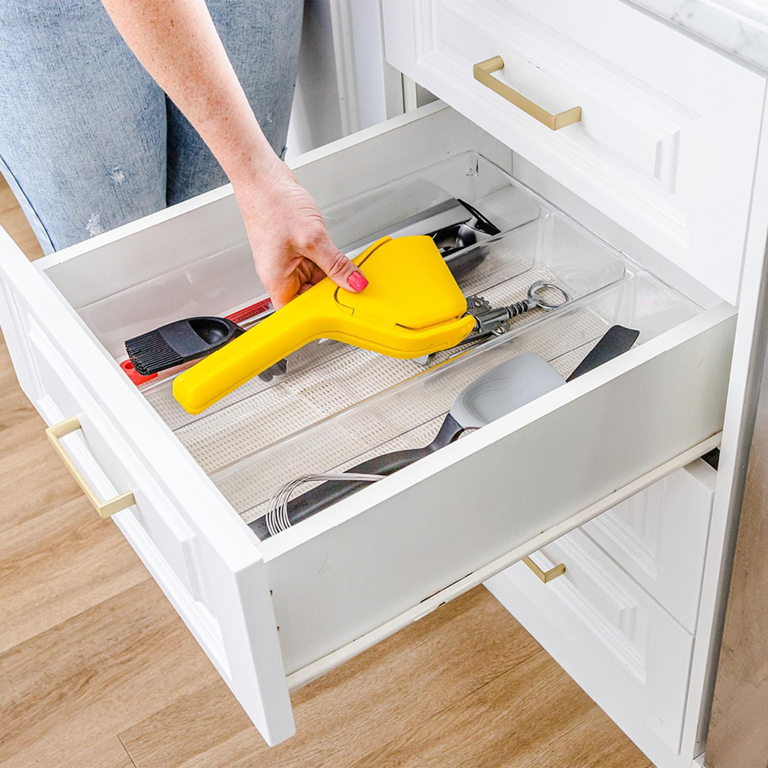 Dreamfarm Saftpresse Fluicer, gelb, 24 cm