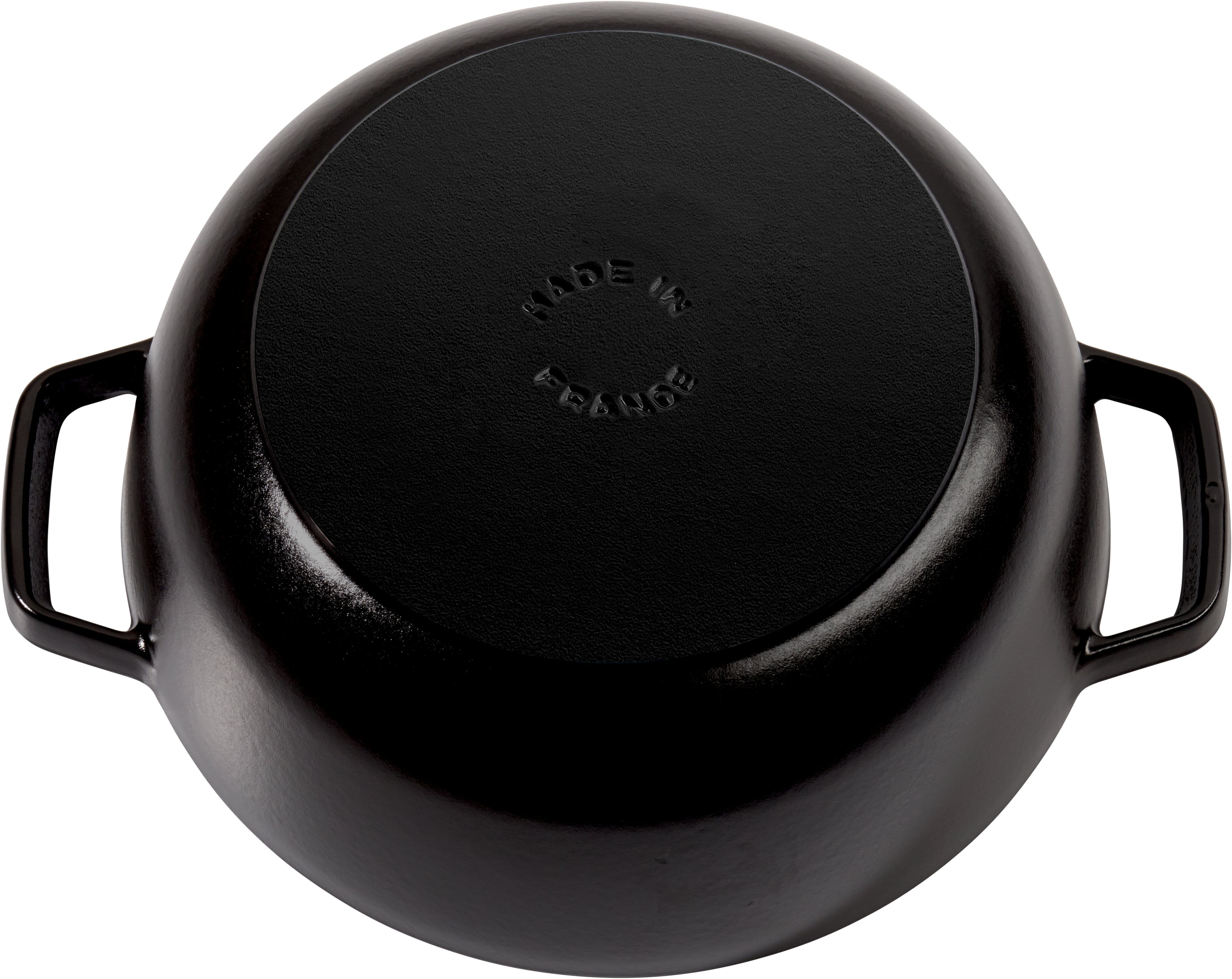 Staub Specialities Fondue Set, 18cm, schwarz innen glänzend
