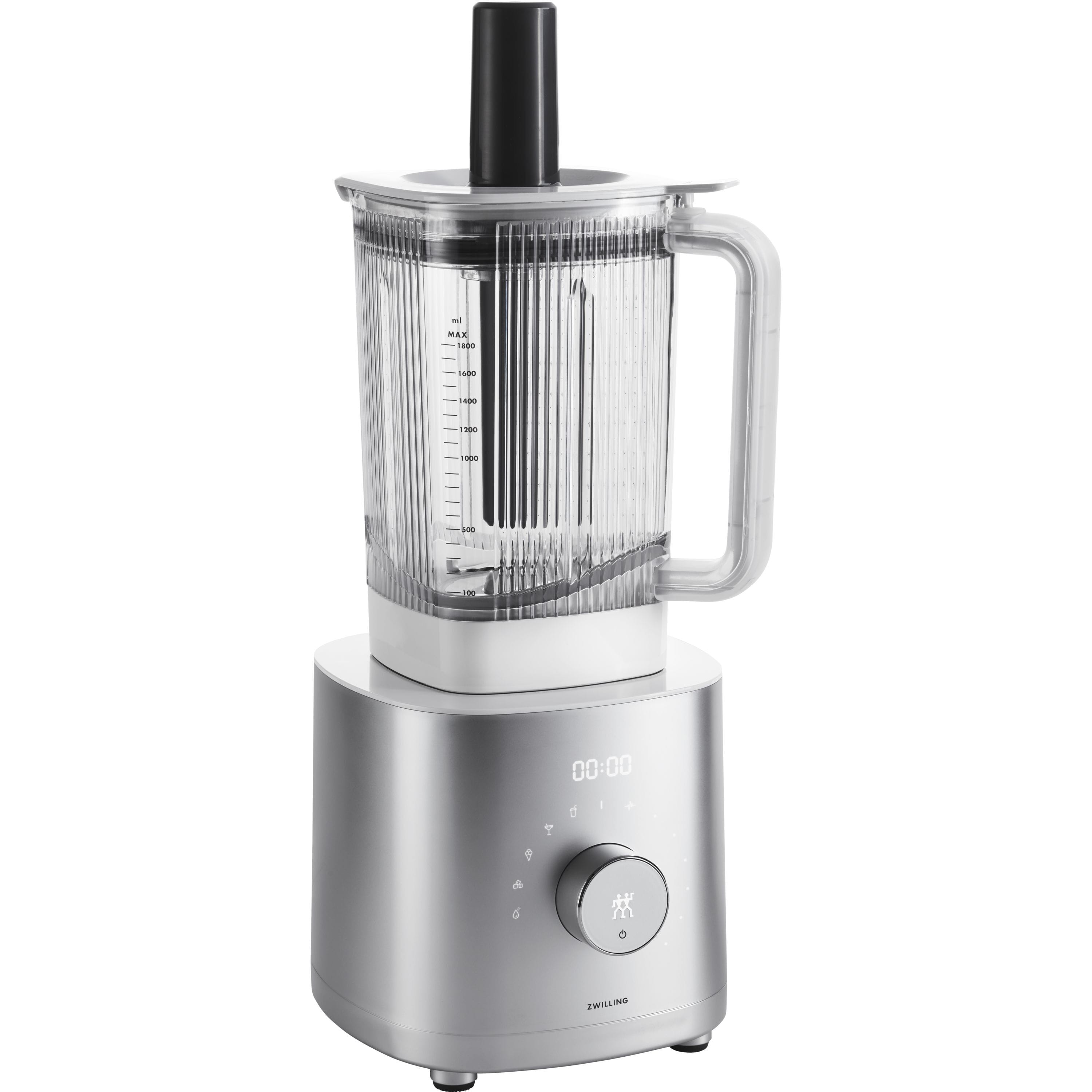 Zwilling Enfinigy Hochleistungsstandmixer Silber, 1,8 l, AC Motor