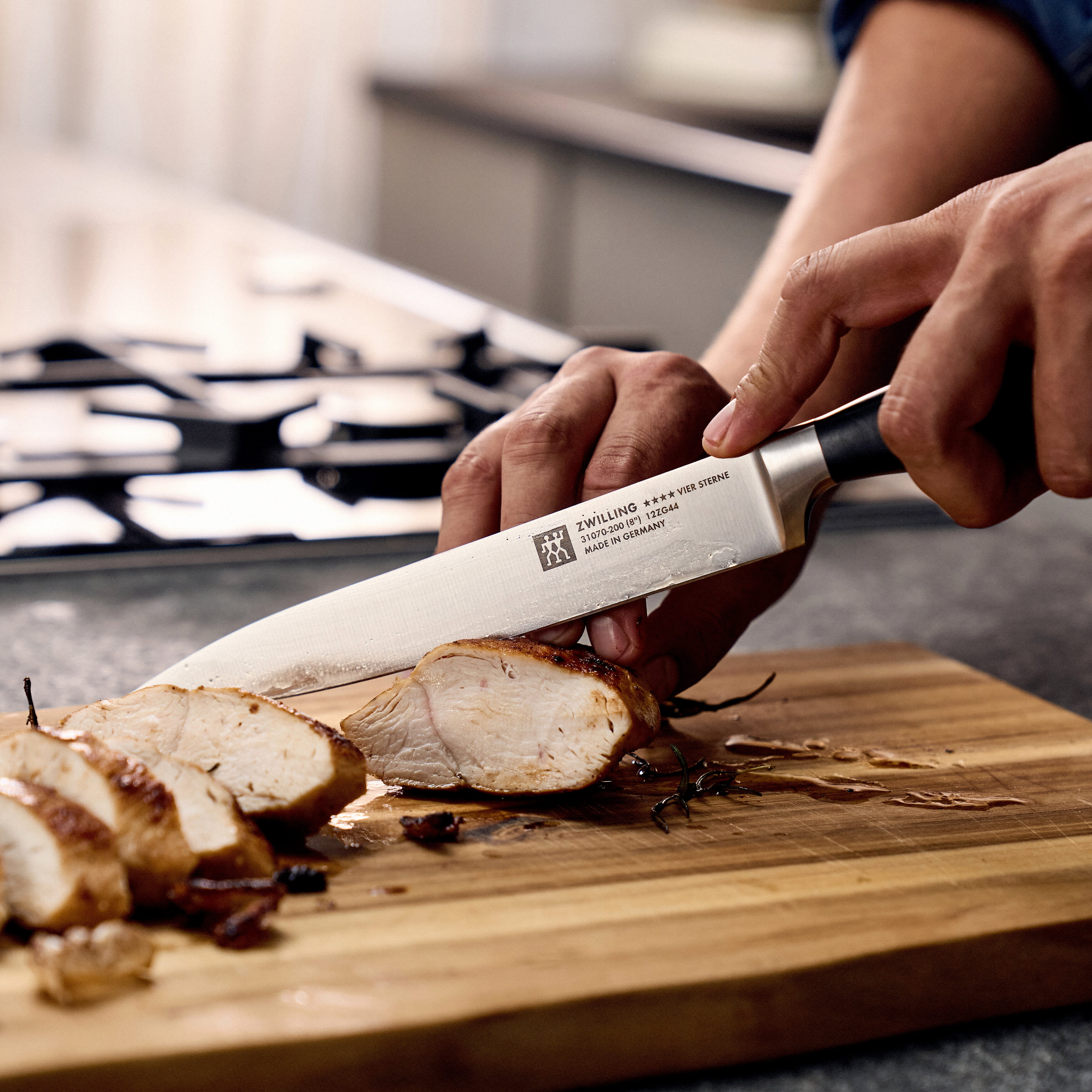 Zwilling Vier Sterne Fleischmesser 200 mm