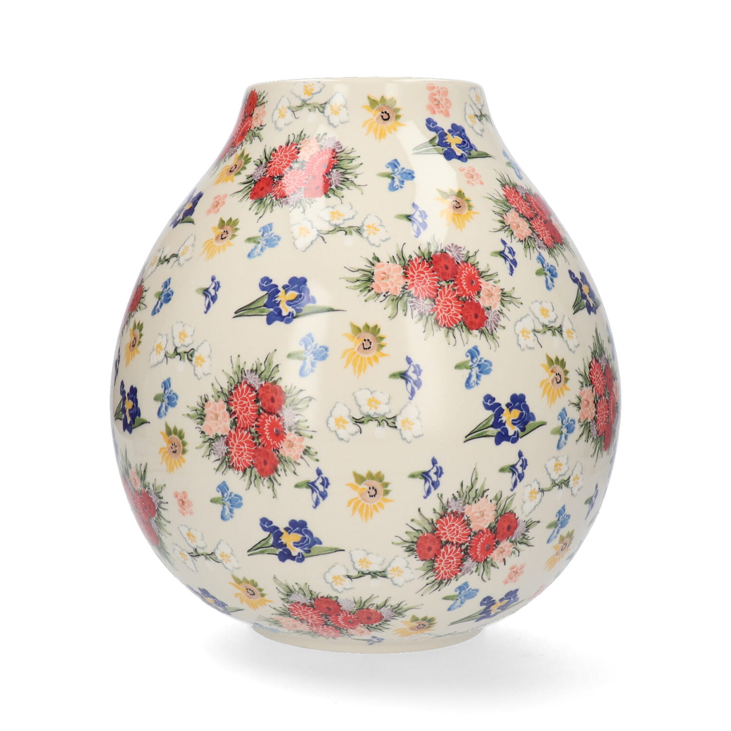 Bunzlau Castle Keramik Vase 9,5 l - van Gogh 50th Anniversary