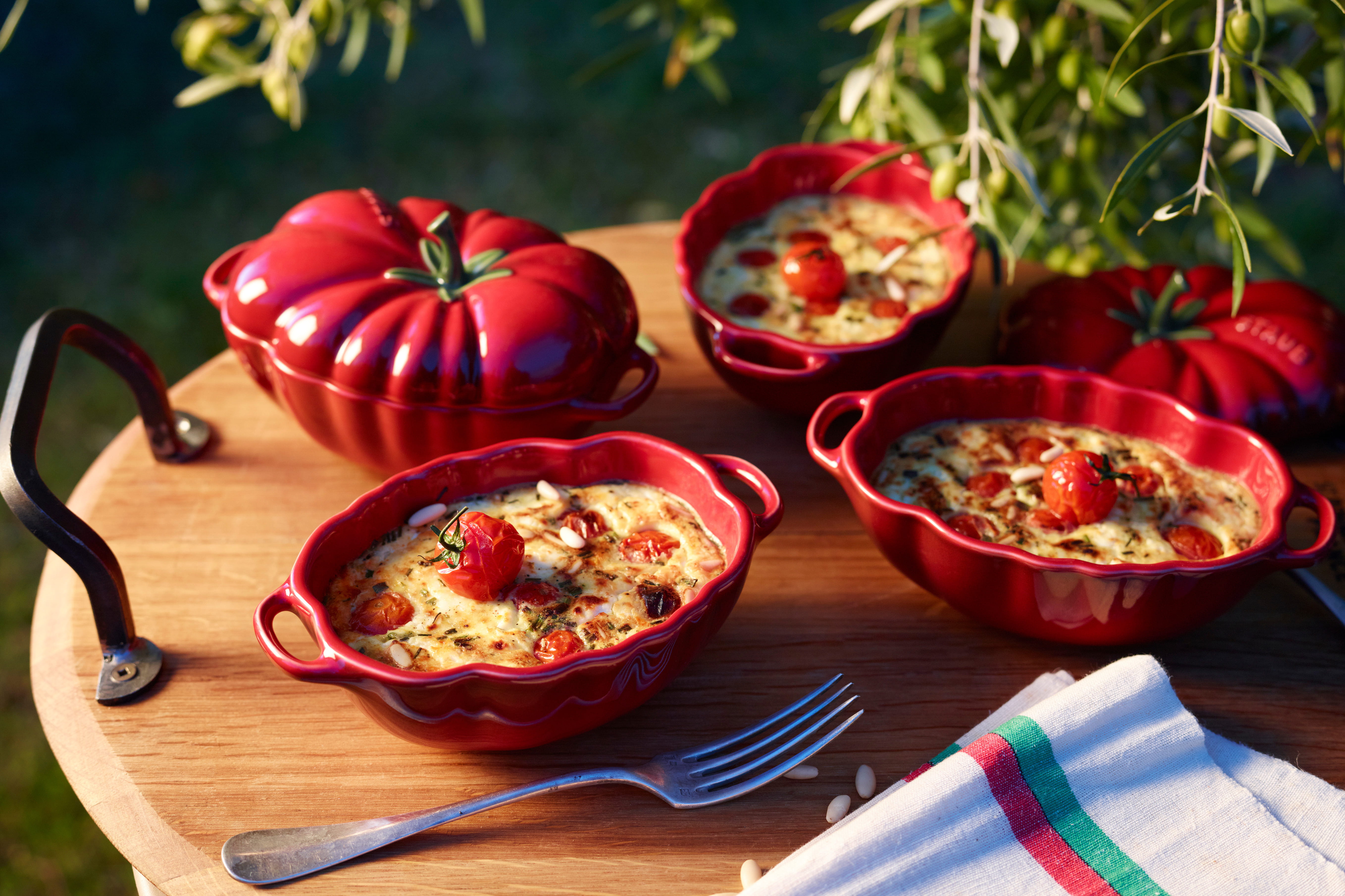 Staub France Keramik Tomaten Cocotte