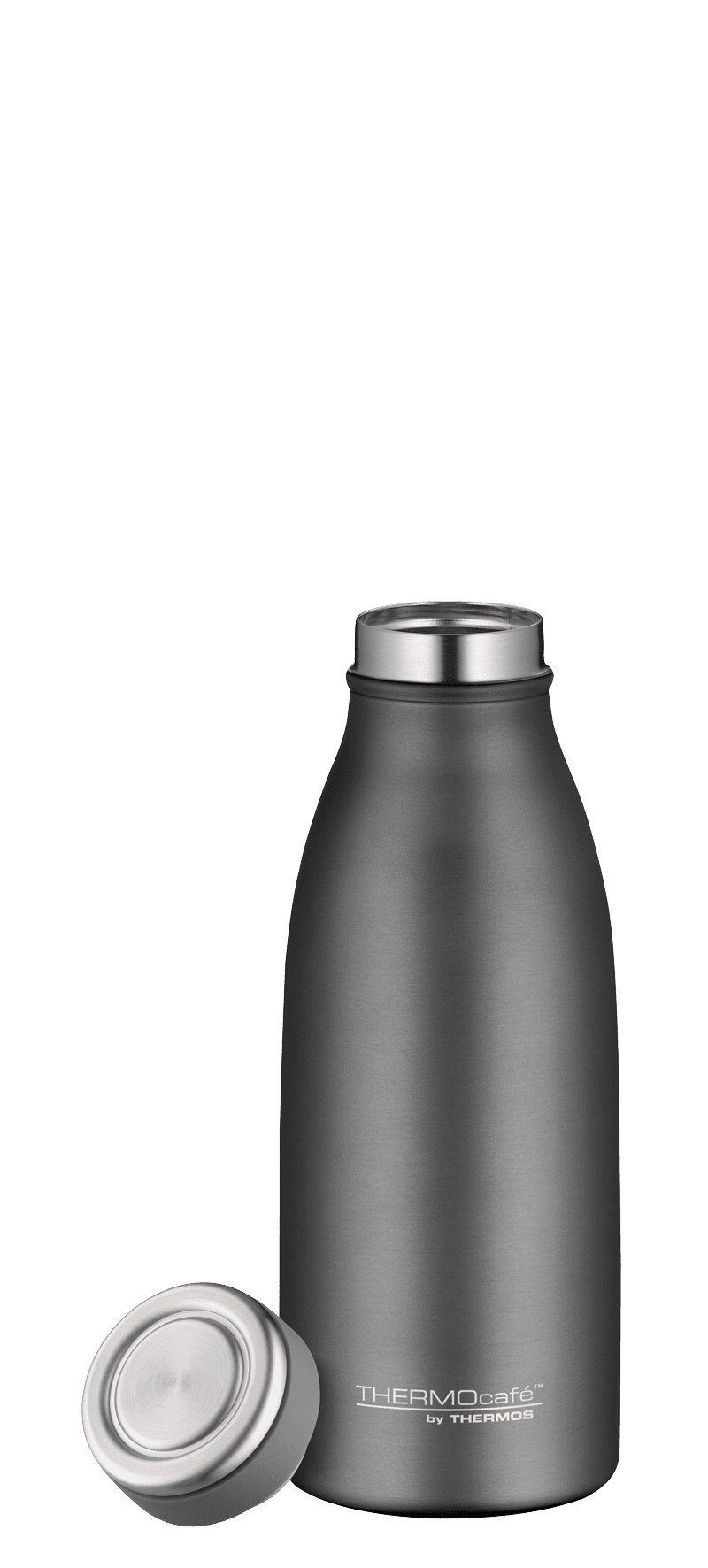 Thermos Isolierflasche TC BOTTLE Steingrau matt 0,35l