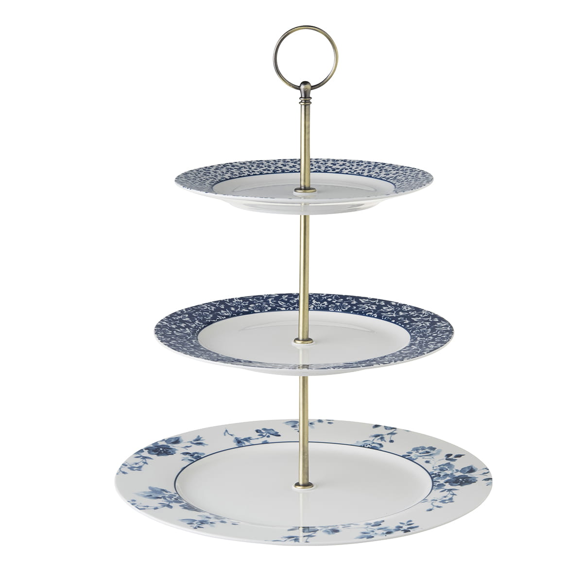 Laura Ashley Blueprint Porzellan Etagere 3 Stufen, inkl Teller 