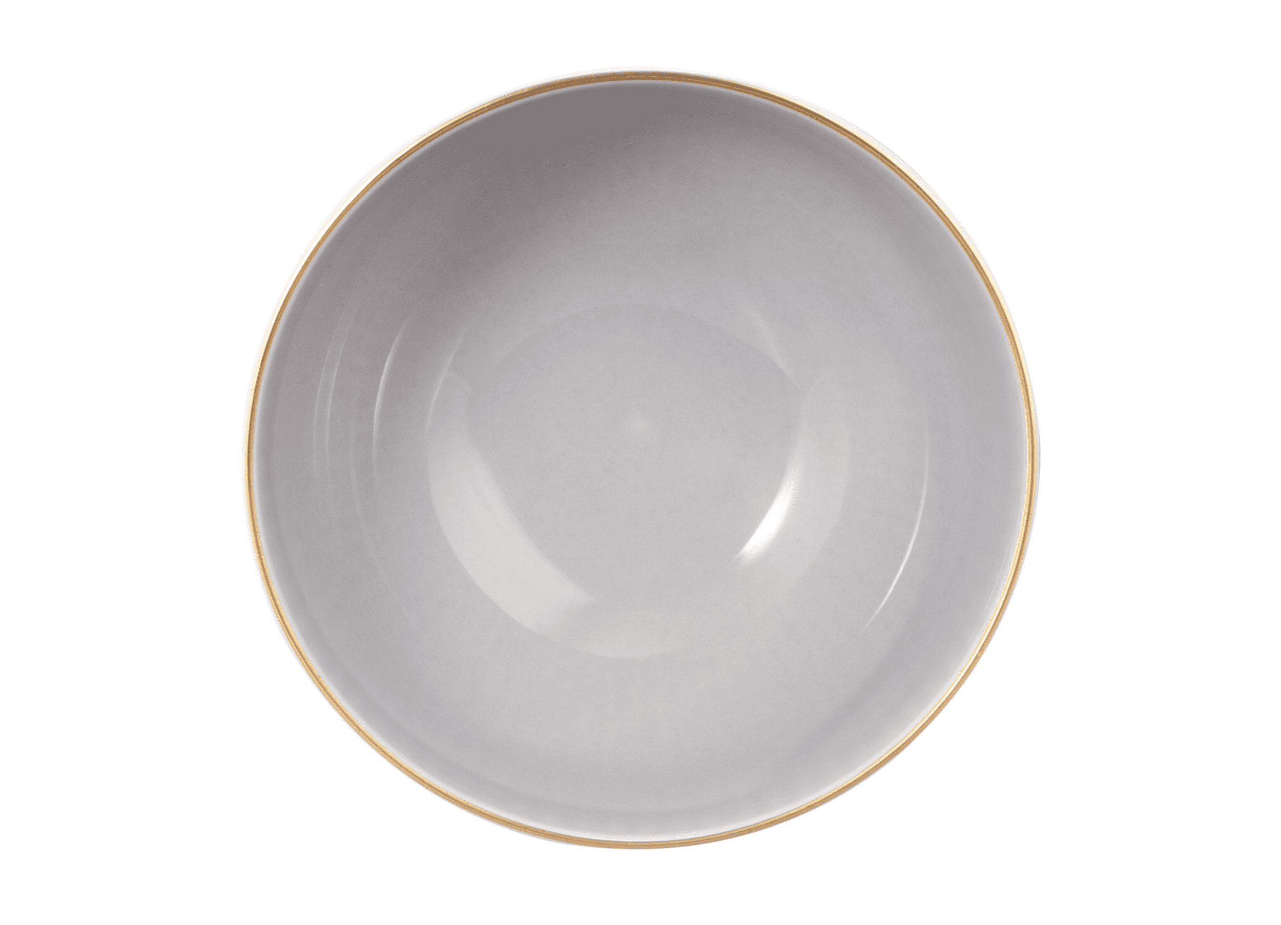 Seltmann Porzellan Amina Silbergrau / Goldrand Cappuccinoschale 11,5 cm/0,40 l