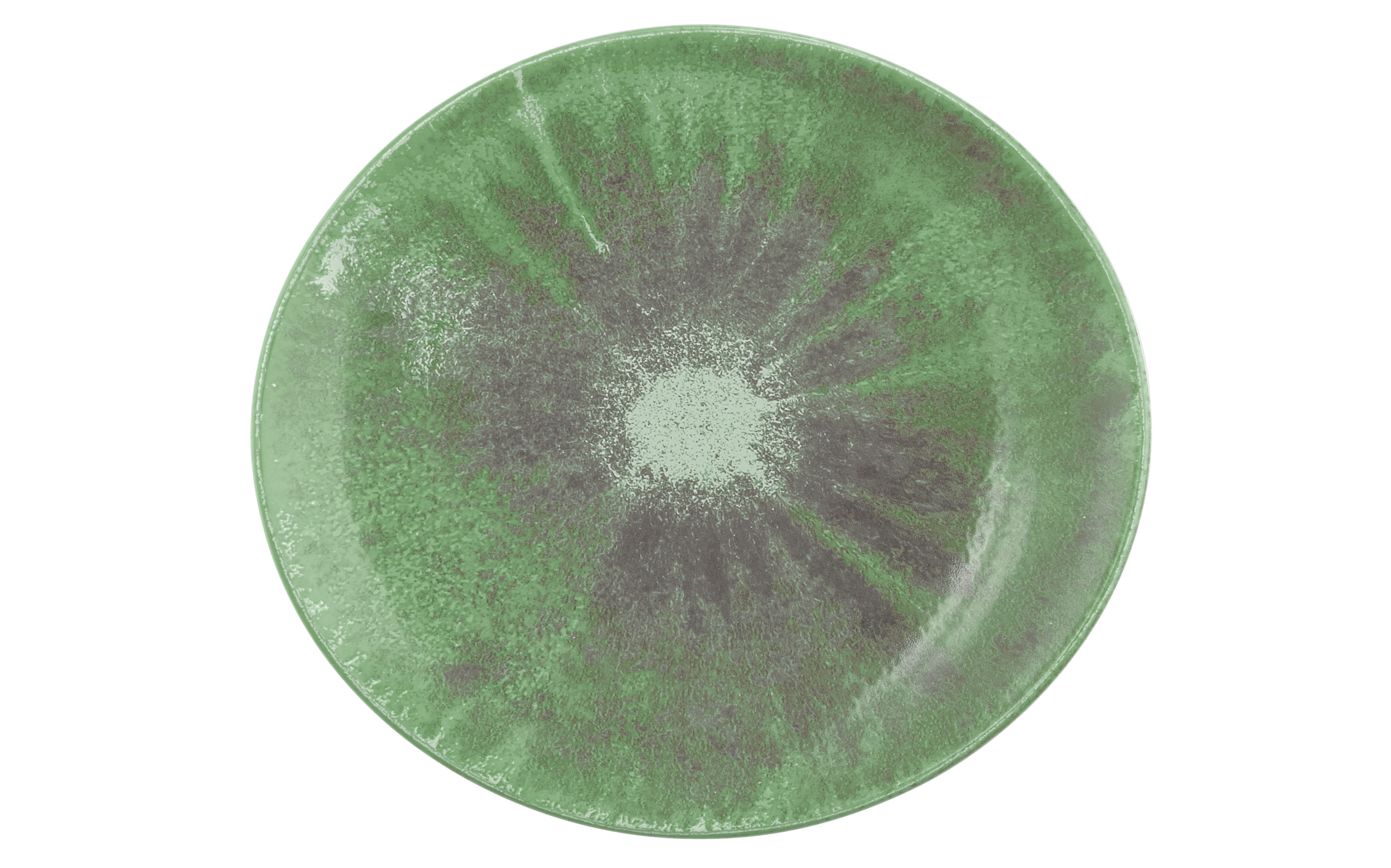 Seltmann Porzellan Modern Life Batik Matcha Frühstücksteller oval 5234 21 cm