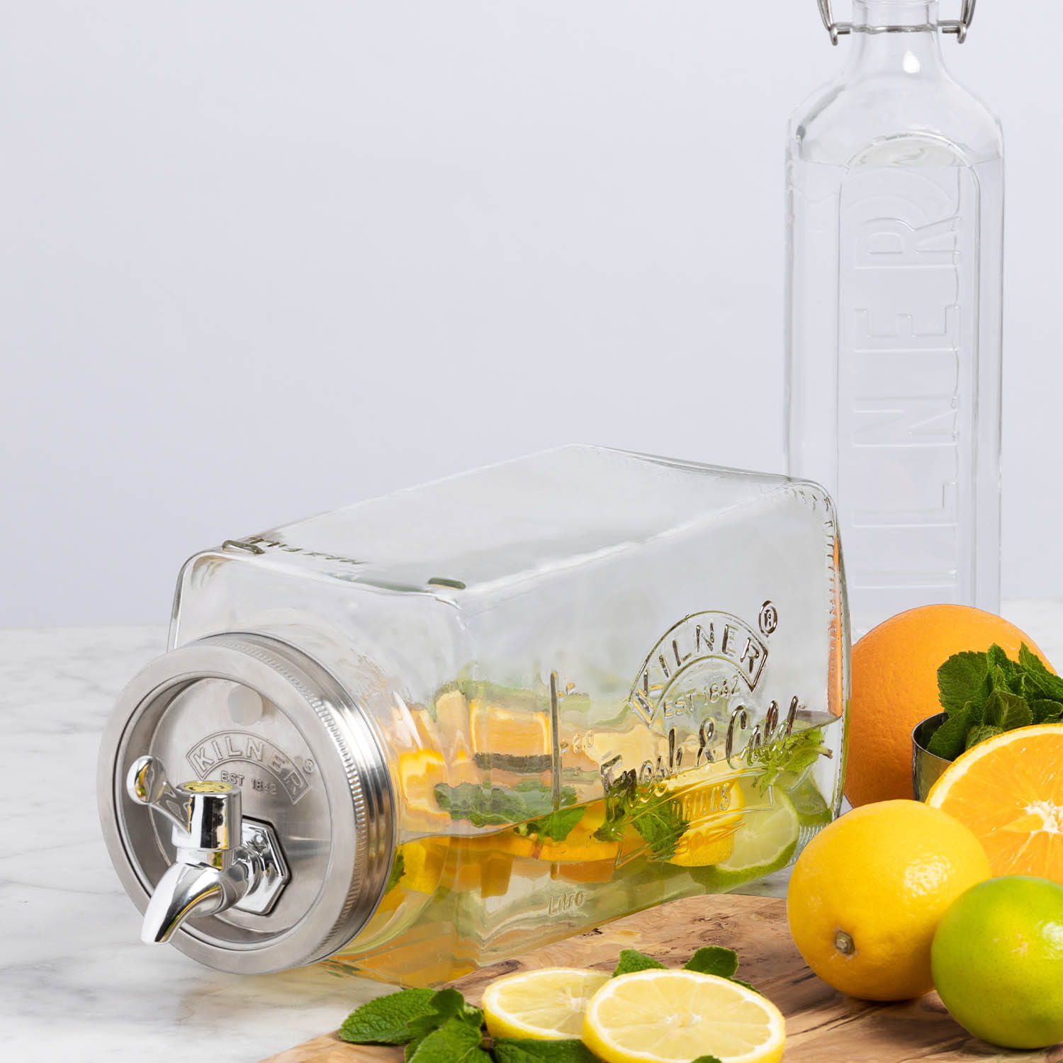 Kilner Kühlschrank Getränkespender mit Zapfhahn 3 Liter