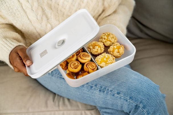 Zwilling Fresh & Save Lunchbox L Flach - Kunststoff Semitransparent-Grau