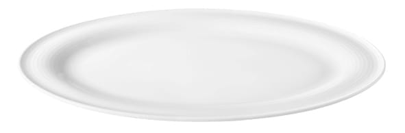 Seltmann Porzellan Beat Weiß Servierplatte oval 31x24 cm
