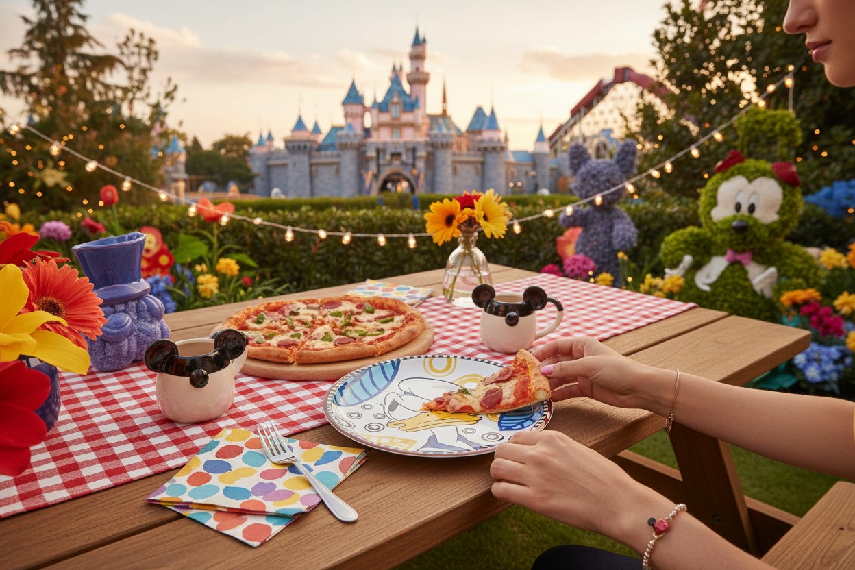 Gilde Disney Porzellan Pizzateller "Donald" forever & ever - Ø 31 cm