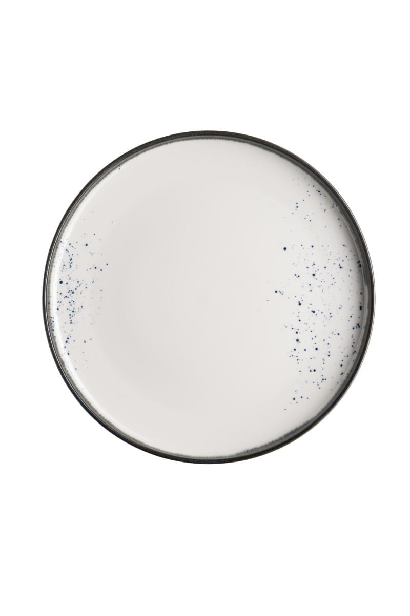 Mäser Porzellan Pintar Weißblau Teller flach 27 cm