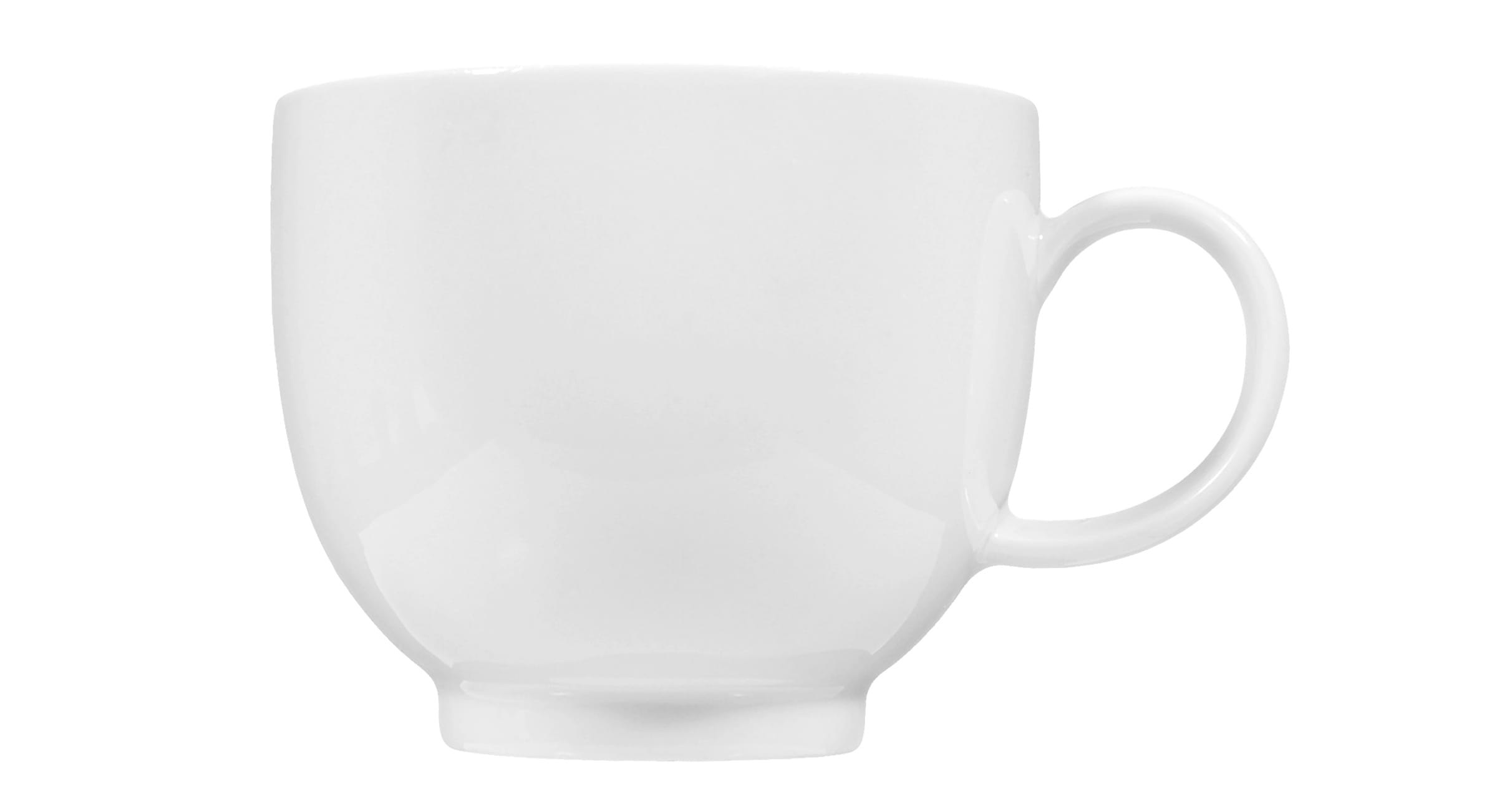 Seltmann Porzellan Lido Weiß uni Kaffeeobertasse 0,22 l