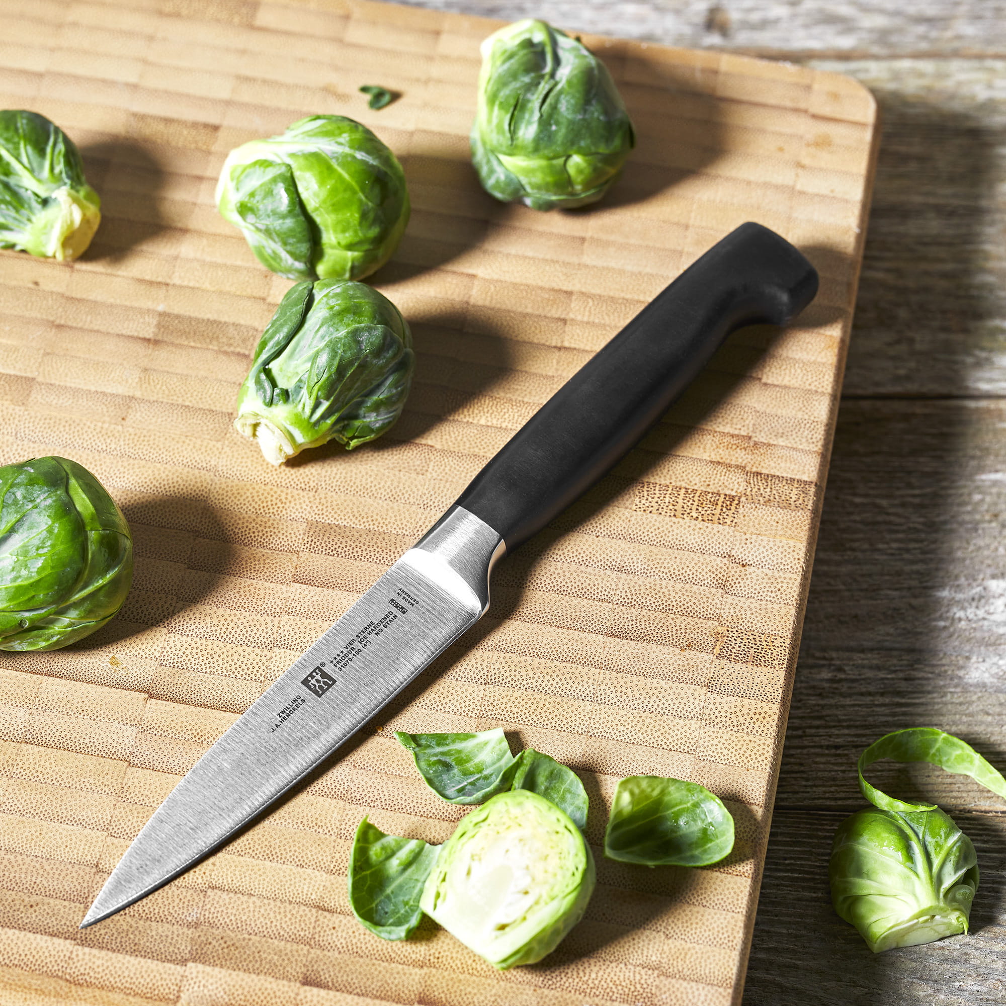 Zwilling Vier Sterne Messerset 3tlg Spick-, Fleisch- & Kochmesser