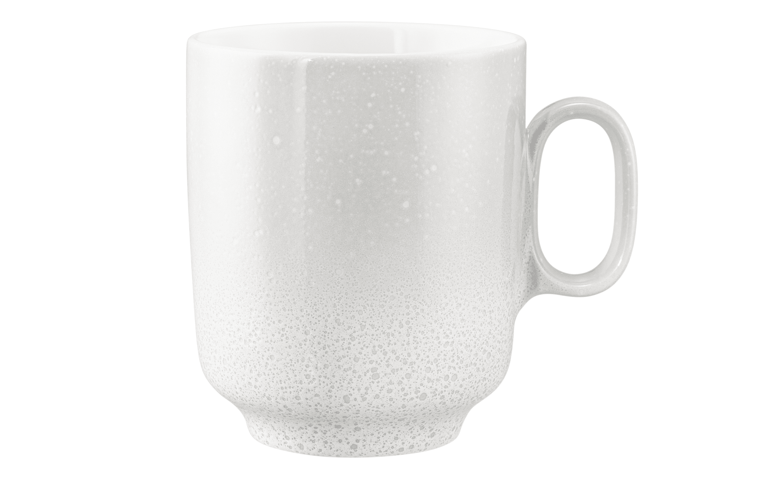 Seltmann Porzellan Sento Home Aura white Becher mit Henkel 0,40 l