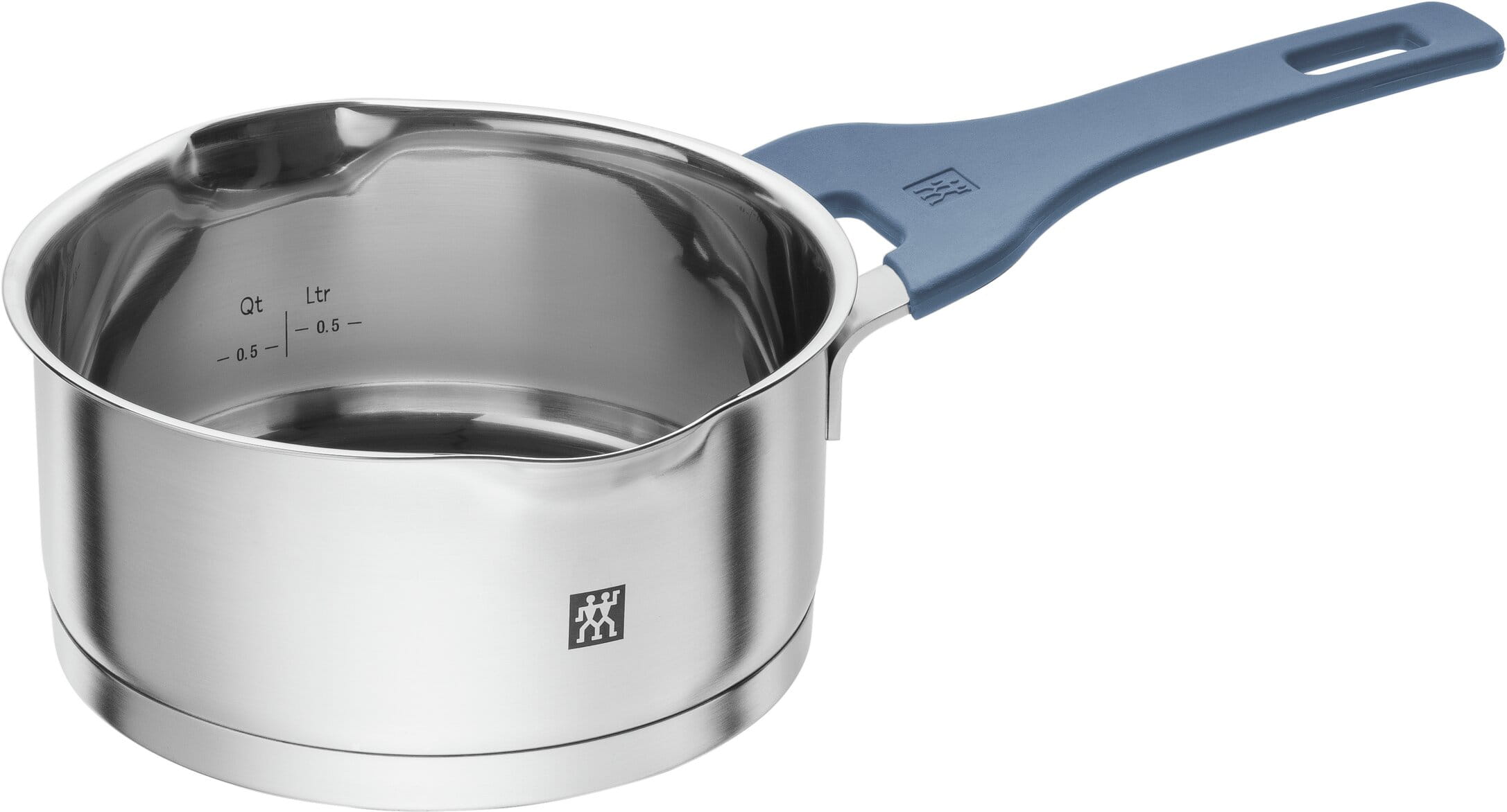 Zwilling Simplify Topfset Edelstahö Taubenblau Detailfoto