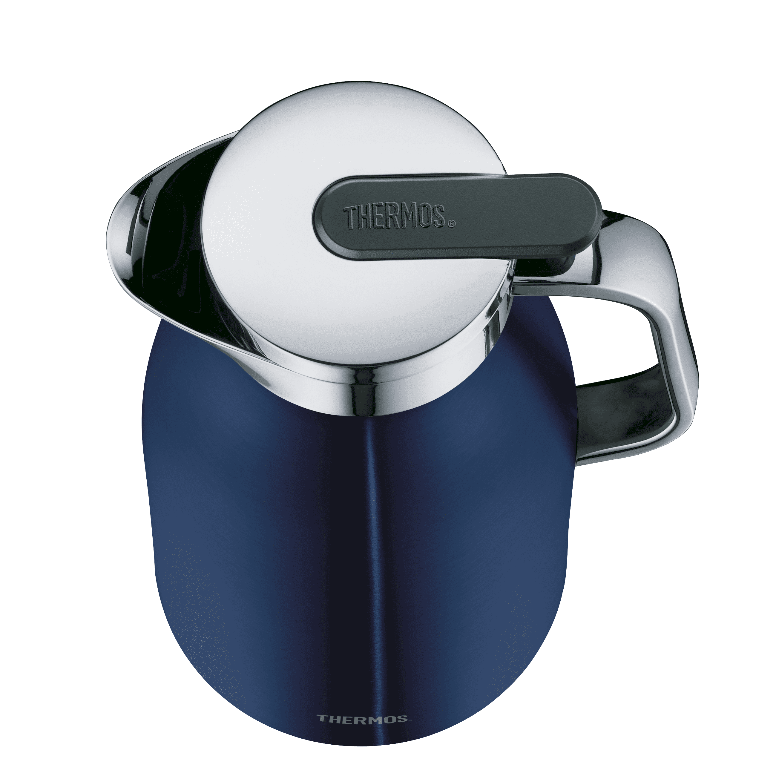 Thermos Isolierkanne Century, Mitternacht blau poliert, 1,0 l