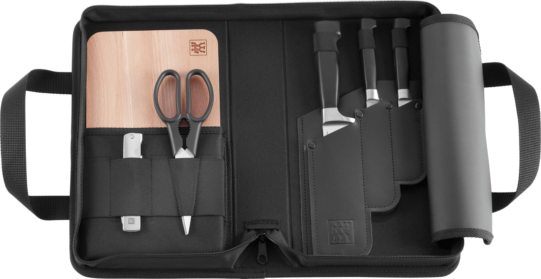 Zwilling Vier Sterne Reiseset / Traveller- / Messer- Set, 7-tlg