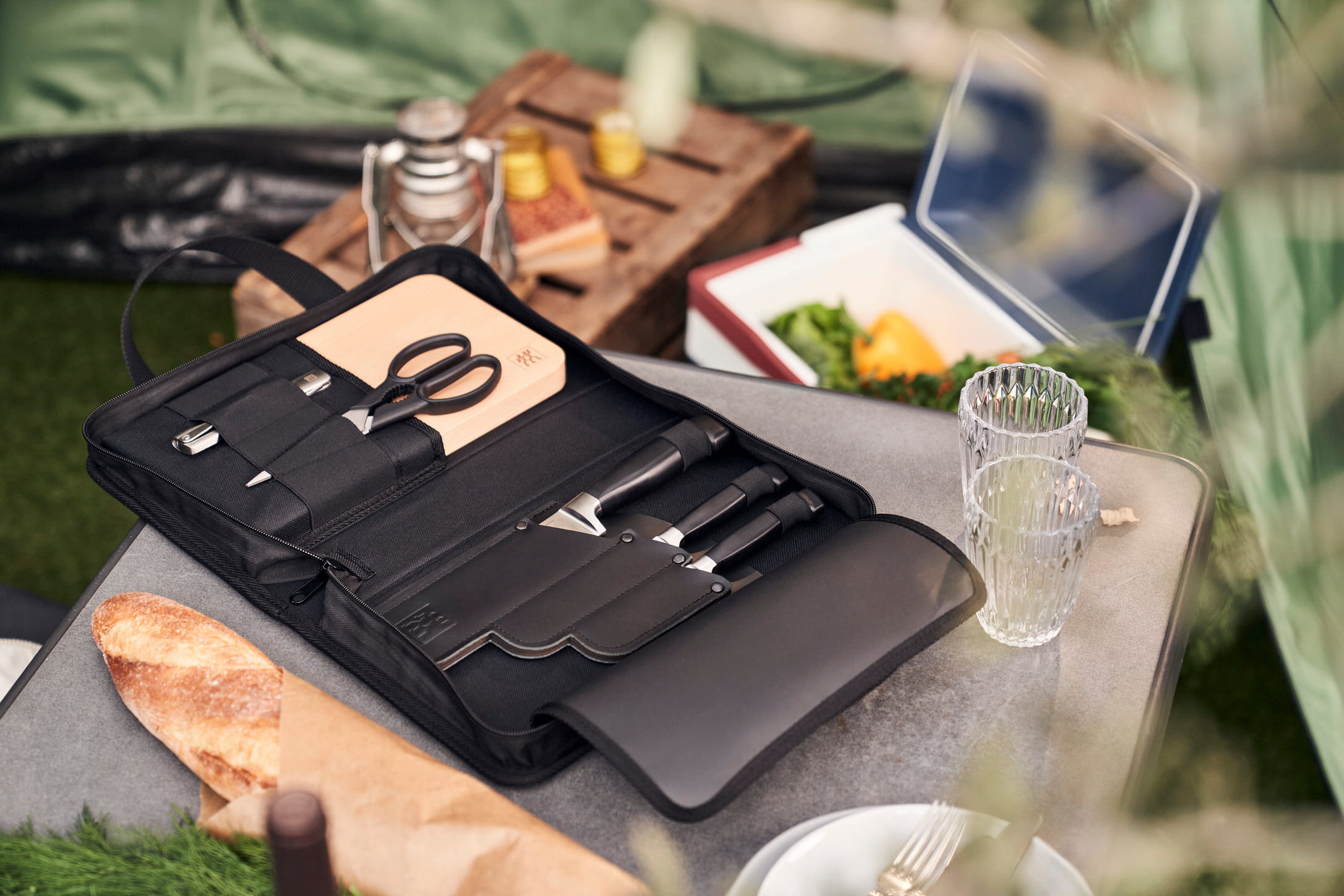 Zwilling Vier Sterne Messerset / Reiseset / Travellerset / 7 tlg