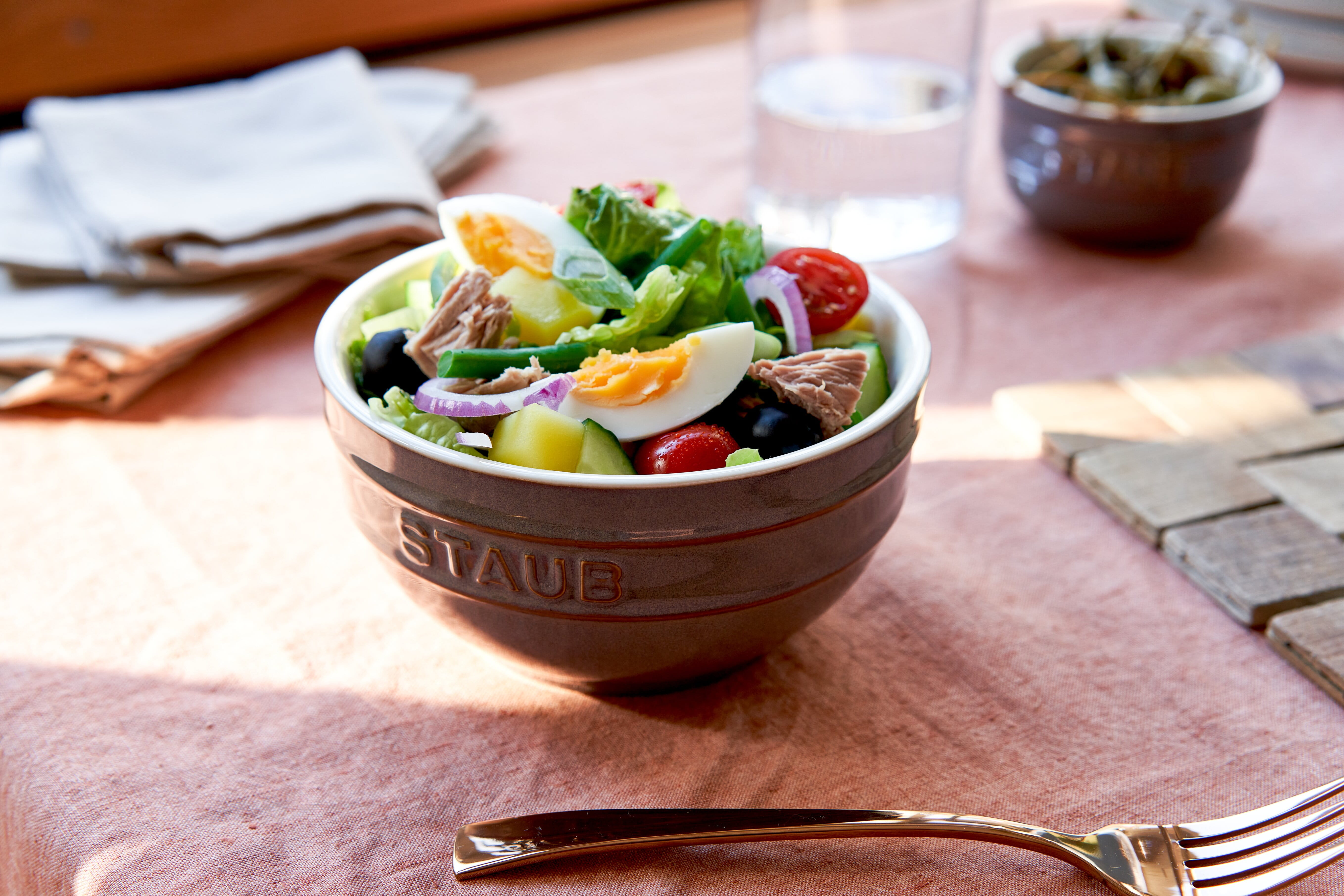 Staub Keramik Schüssel 14cm, ancient grey