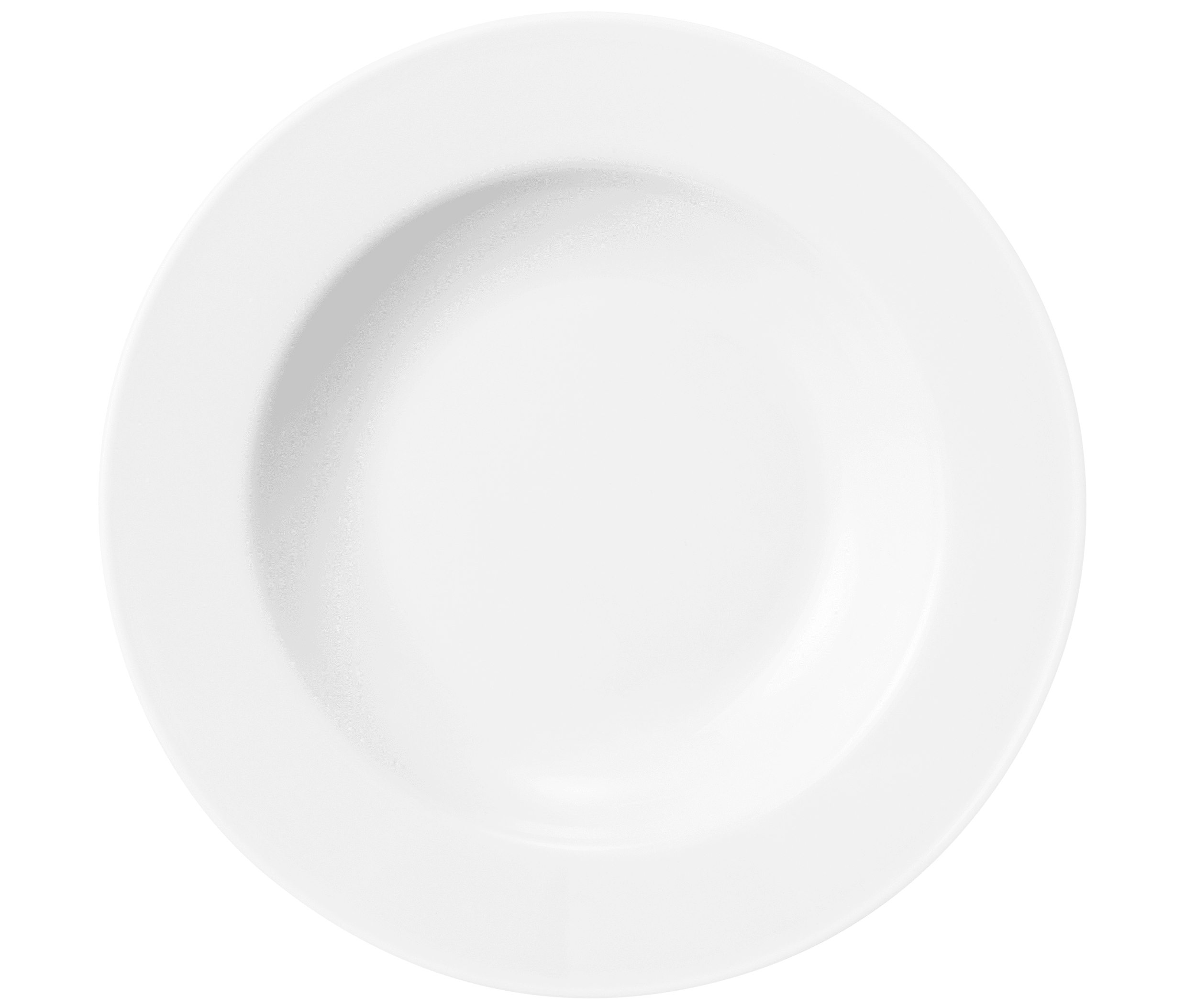 Königlich Tettau Worpswede Uni Suppenteller rund 23 cm