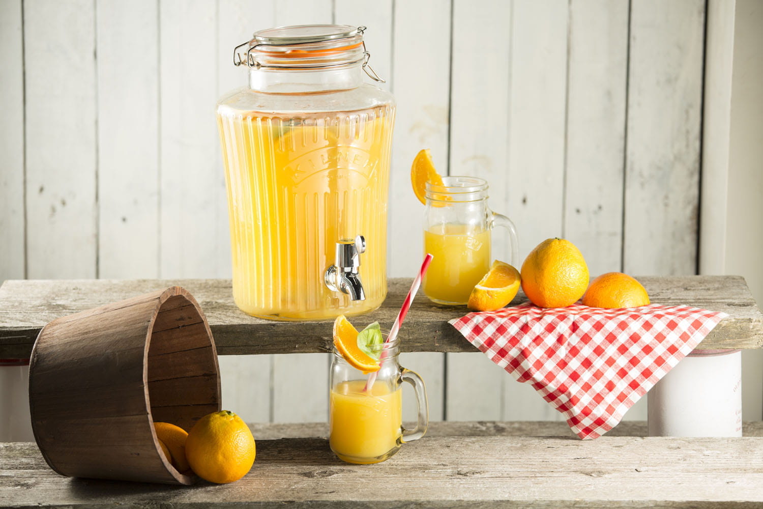 Kilner VINTAGE Bügelverschluss Getränkespender 5 Liter