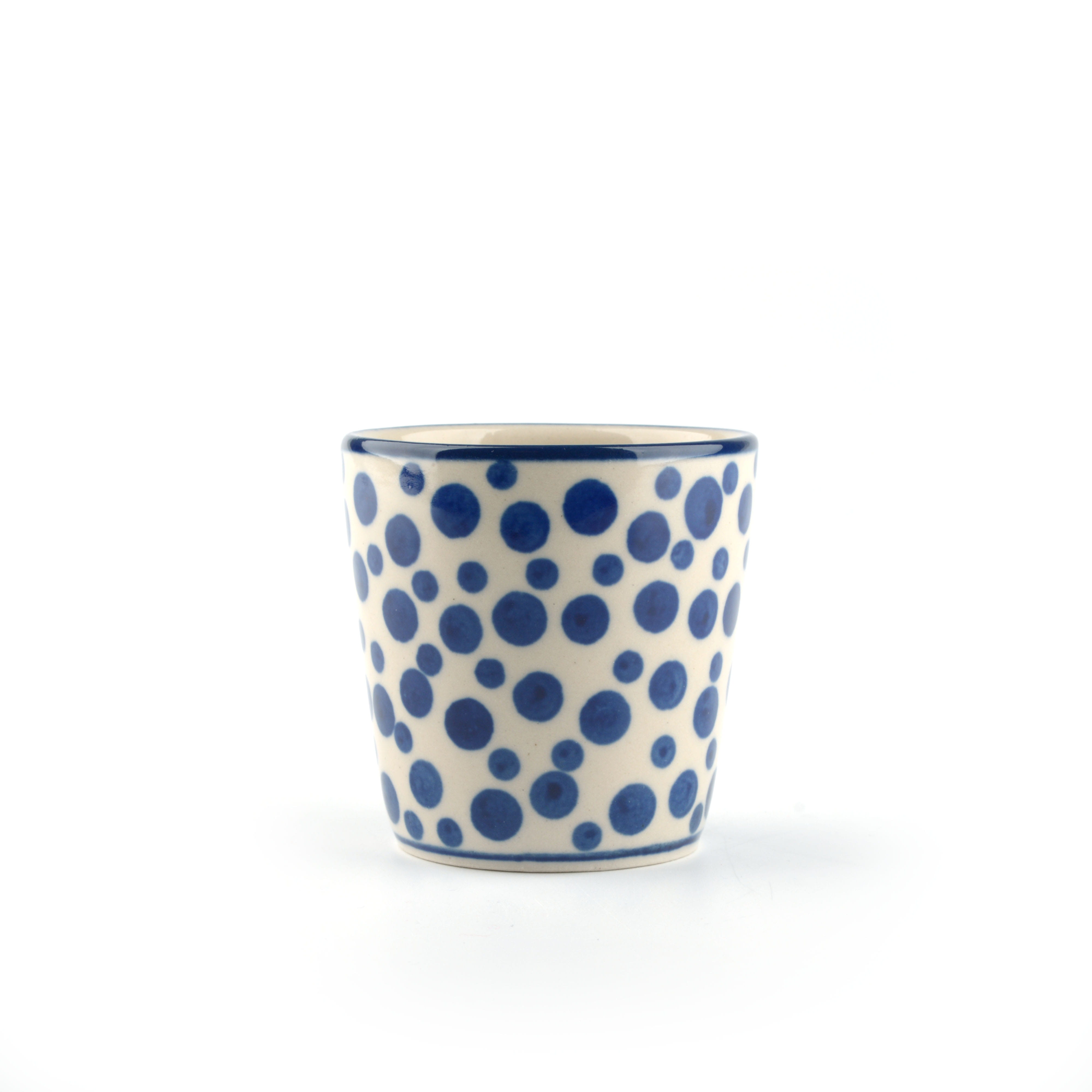 Bunzlau Castle Keramik Becher Espresso 100 ml - Crazy Dots