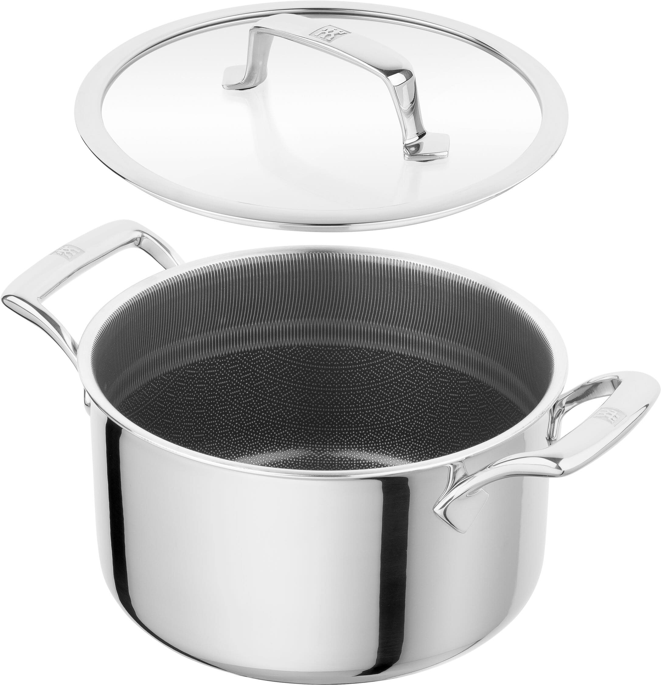 ZWILLING Peak Kochtopf 24cm 5.70l - 18/10 Edelstahl & Keramische Antihaft-Beschichtung