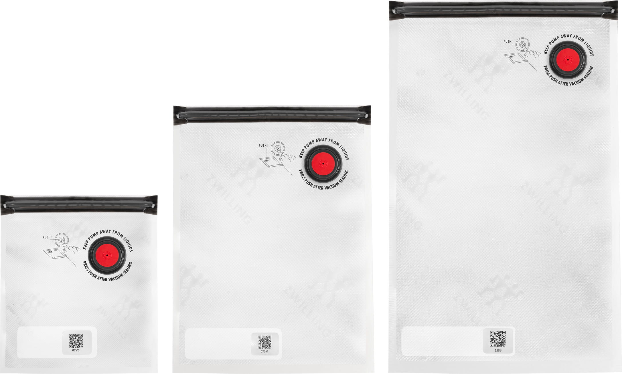 Zwilling Fresh & Save Vakuum Beutelset S/M/L 10 tlg.