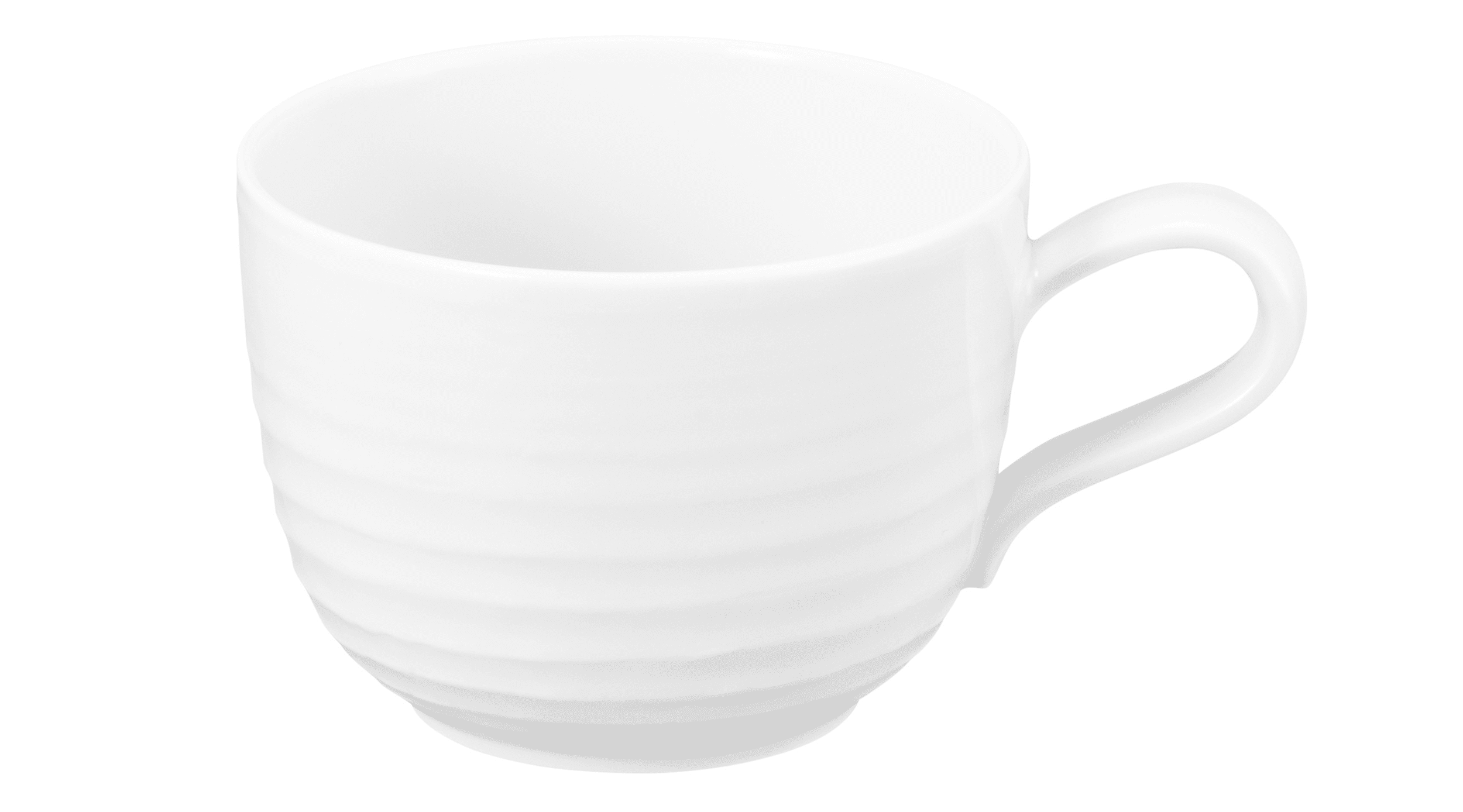 Seltmann Porzellan Terra Weiß Kaffeeobertasse 0,26 l