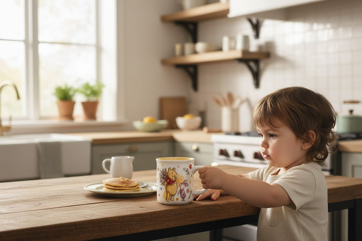 Gilde Disney Porzellan Tasse / Becher „Winnie Pooh“ 370ml