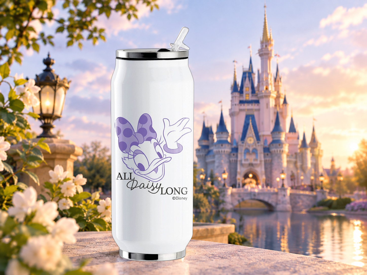 Gilde Disney Isoliertrinkbecher Daisy Duck - Good Company - All Daisy long 0,4l
