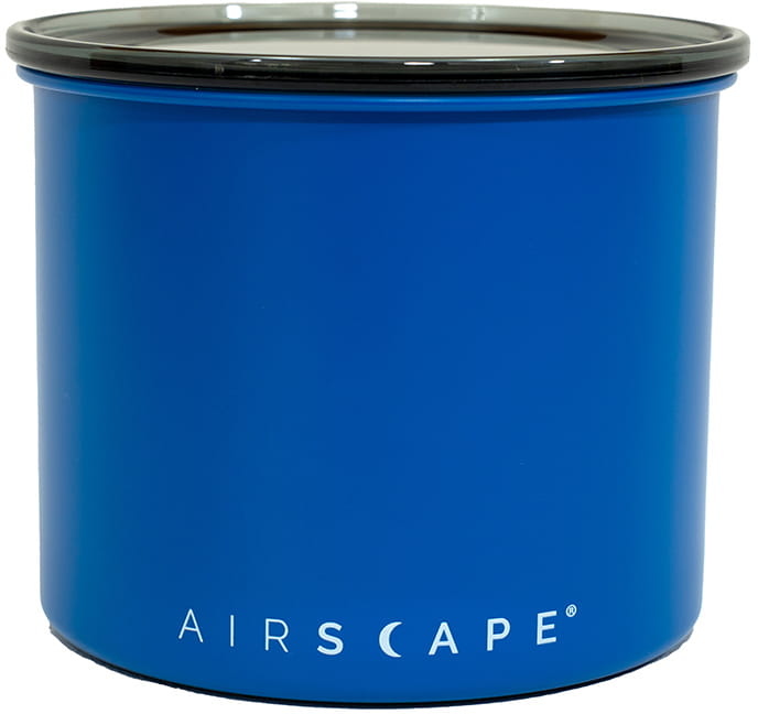Airscape Edelstahl-Aromabehälter klein, blau matt