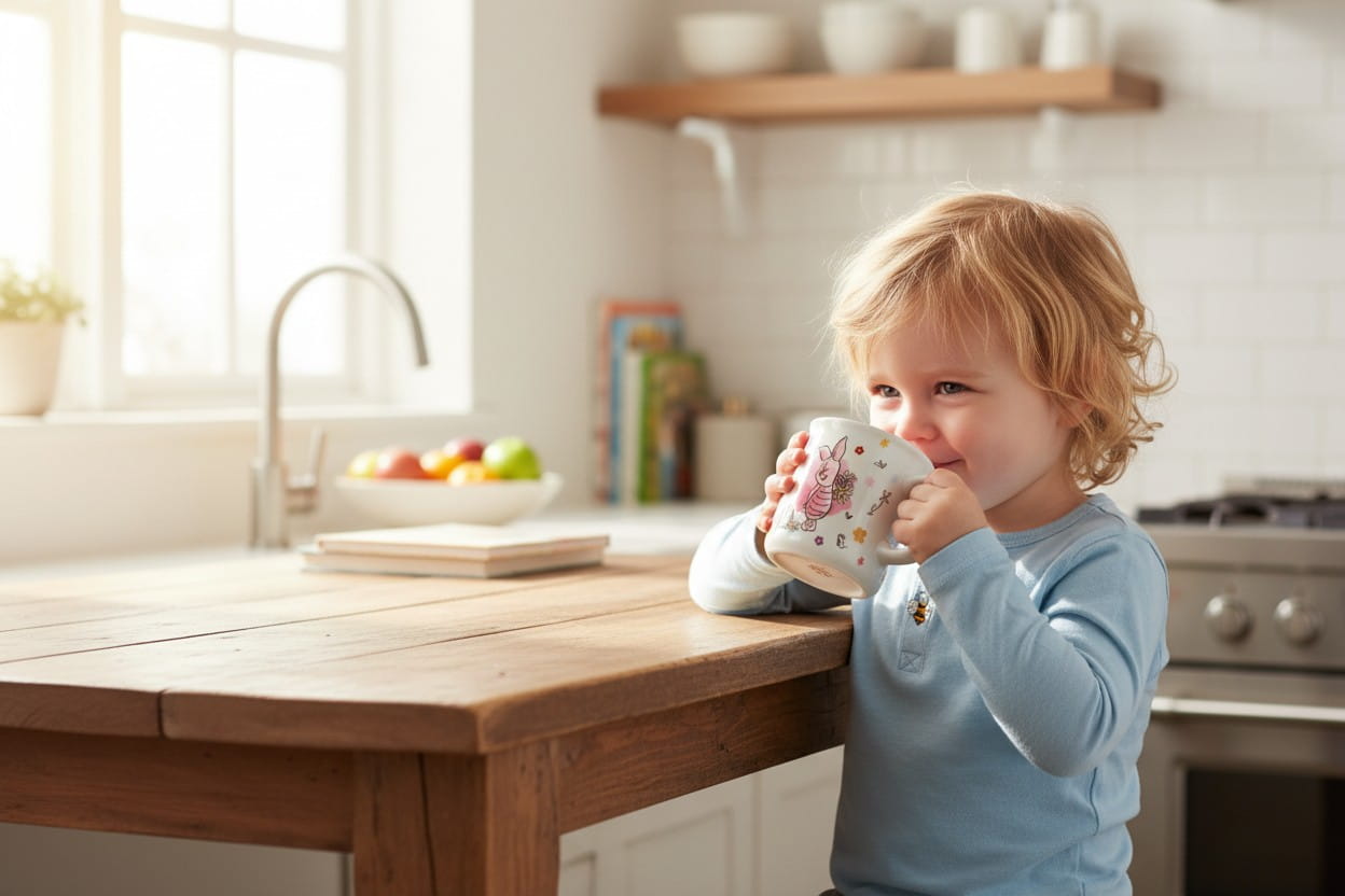 Gilde Disney Porzellan Tasse / Becher „Winnie Poohs Ferkel“ 370ml