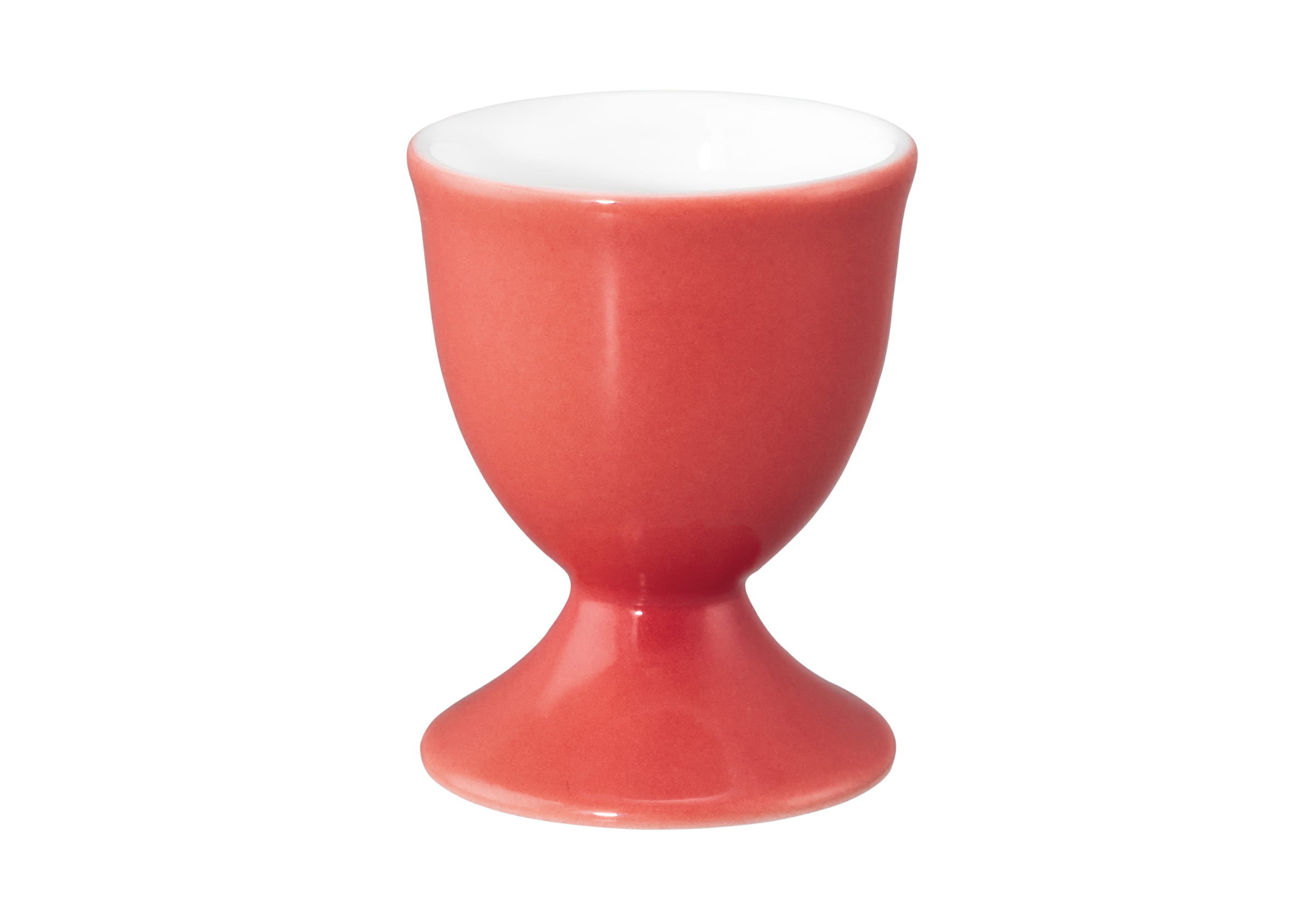 Seltmann Porzellan Liberty Pure Colors flamingo red Eierbecher auf Fuß