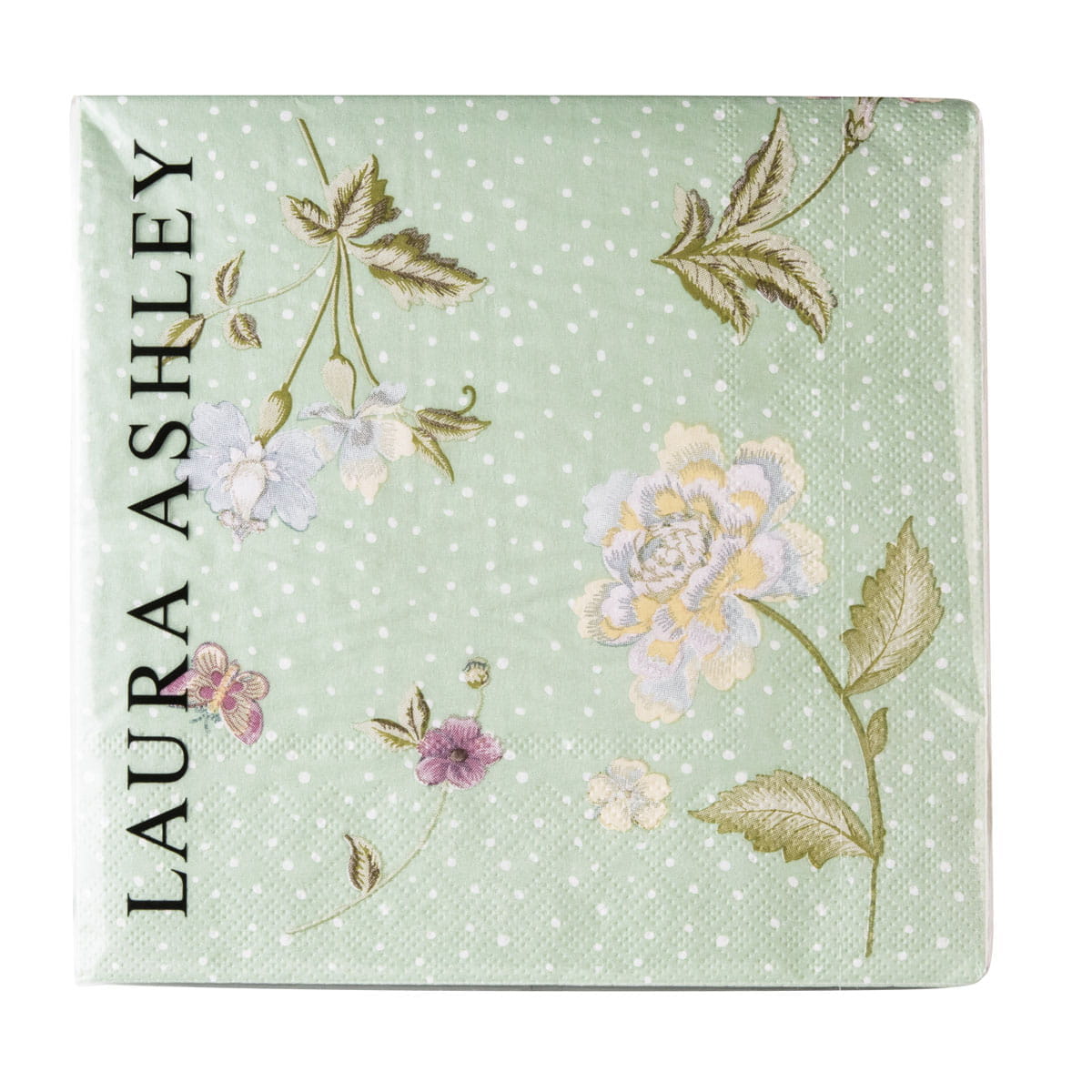 Laura Ashley Heritage Porzellan Set/20 Servietten Mint Uni, 33 x 33 cm