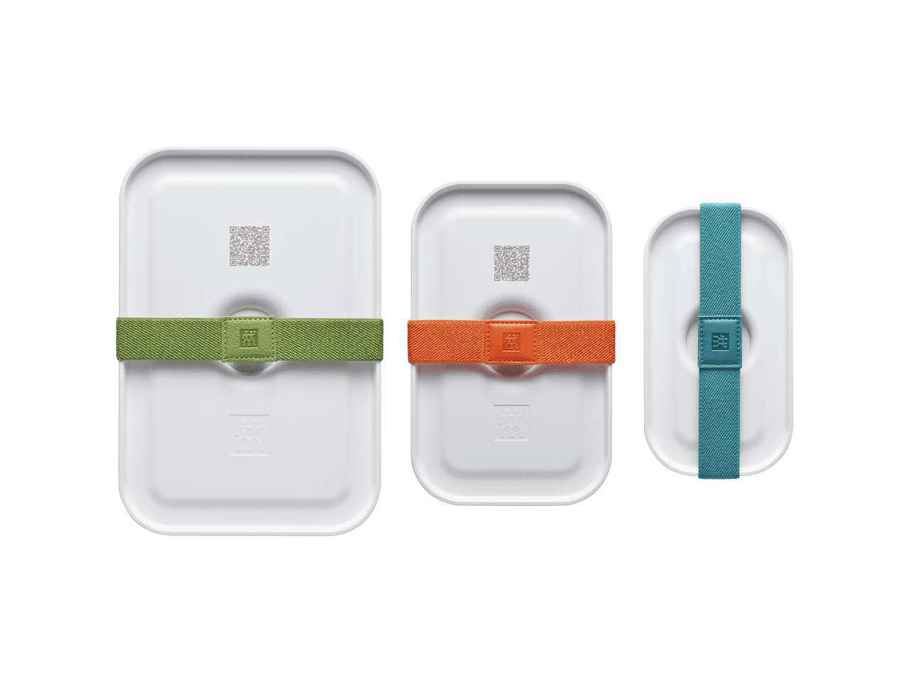 Zwilling Fresh & Save Lunchbox Set L Flach, 6-tlg. - Kunststoff Semitransparent-Grau