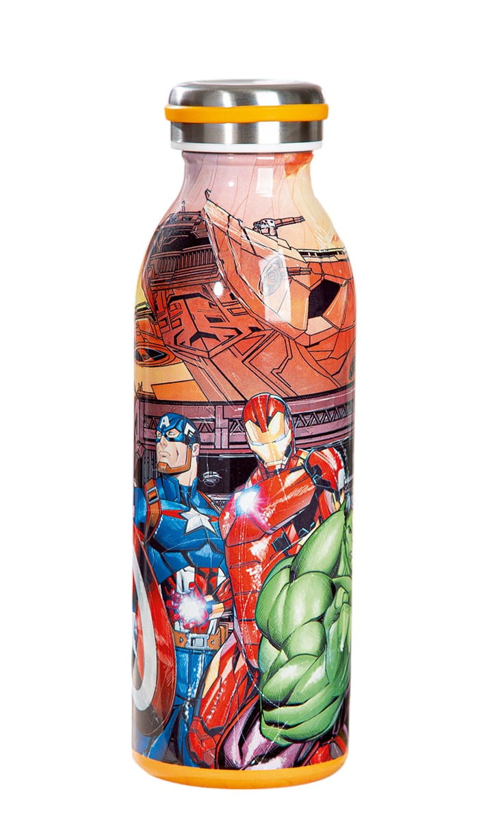 Gilde Disney Edelstahl Thermosflasche "Marvel - Avengers"