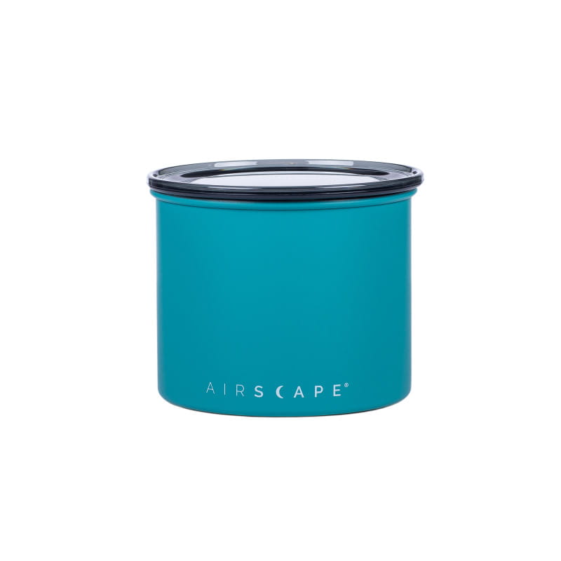 Airscape Edelstahl-Aromabehälter klein, türkis matt