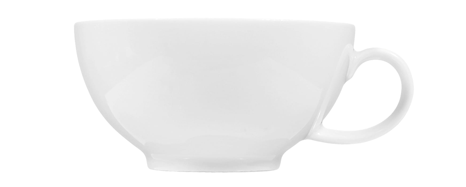 Seltmann Porzellan Lido Weiß uni Teeobertasse 0,20 l