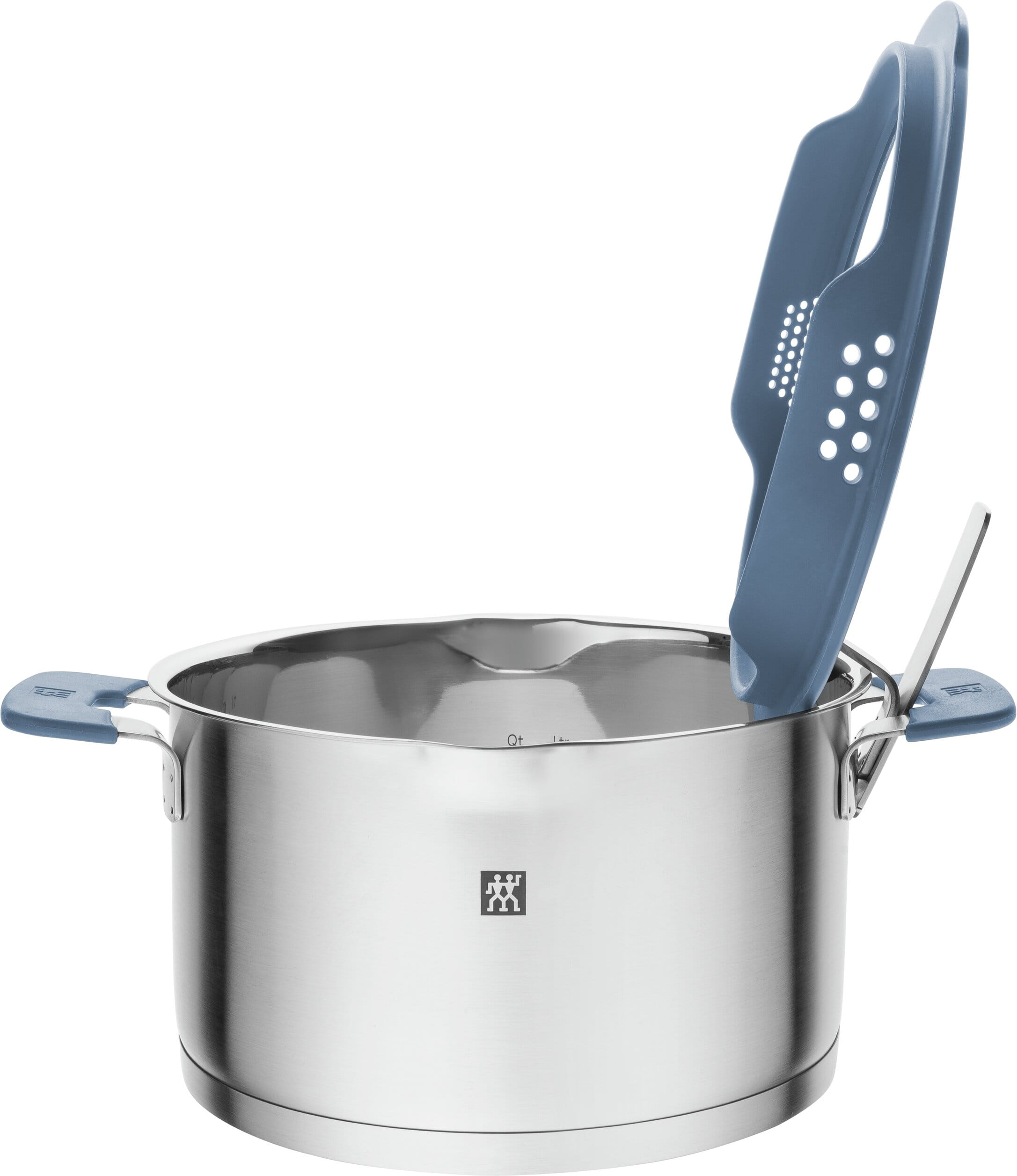 ZWILLING Simplify Kochtopfset 5-tlg, Edelstahl Taubenblau