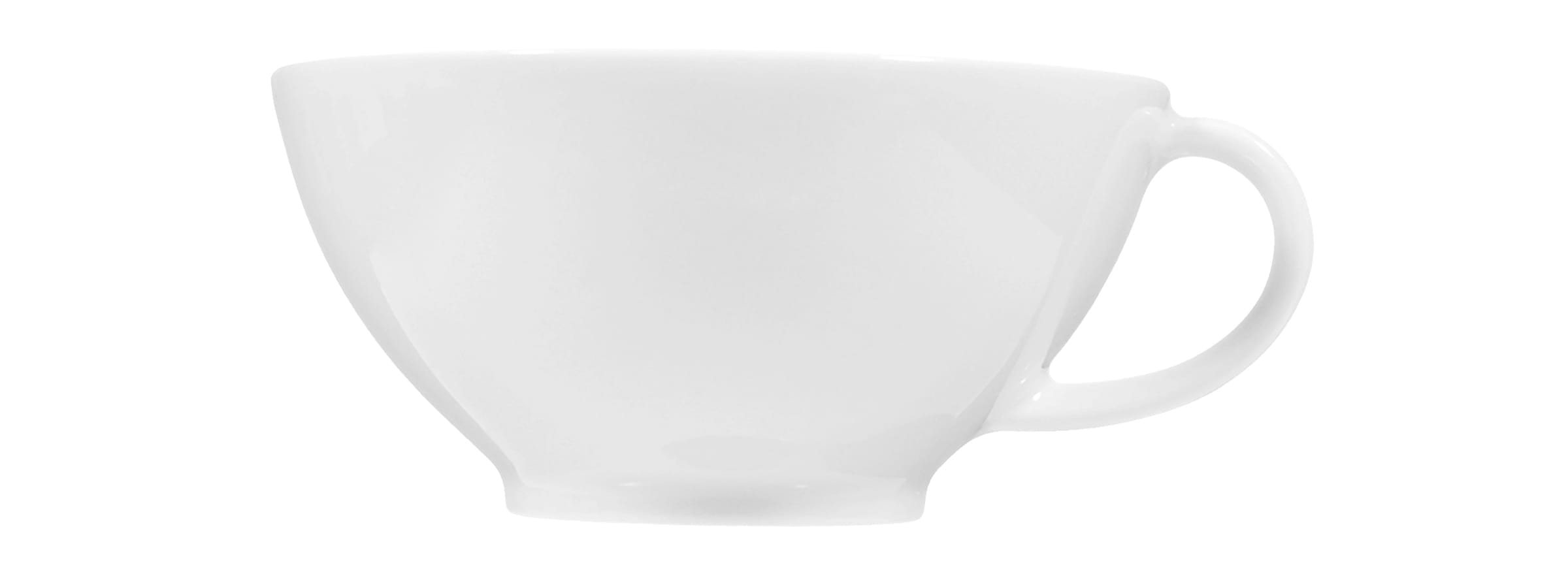 Seltmann Porzellan Lido Weiß uni Teeobertasse 0,14 l